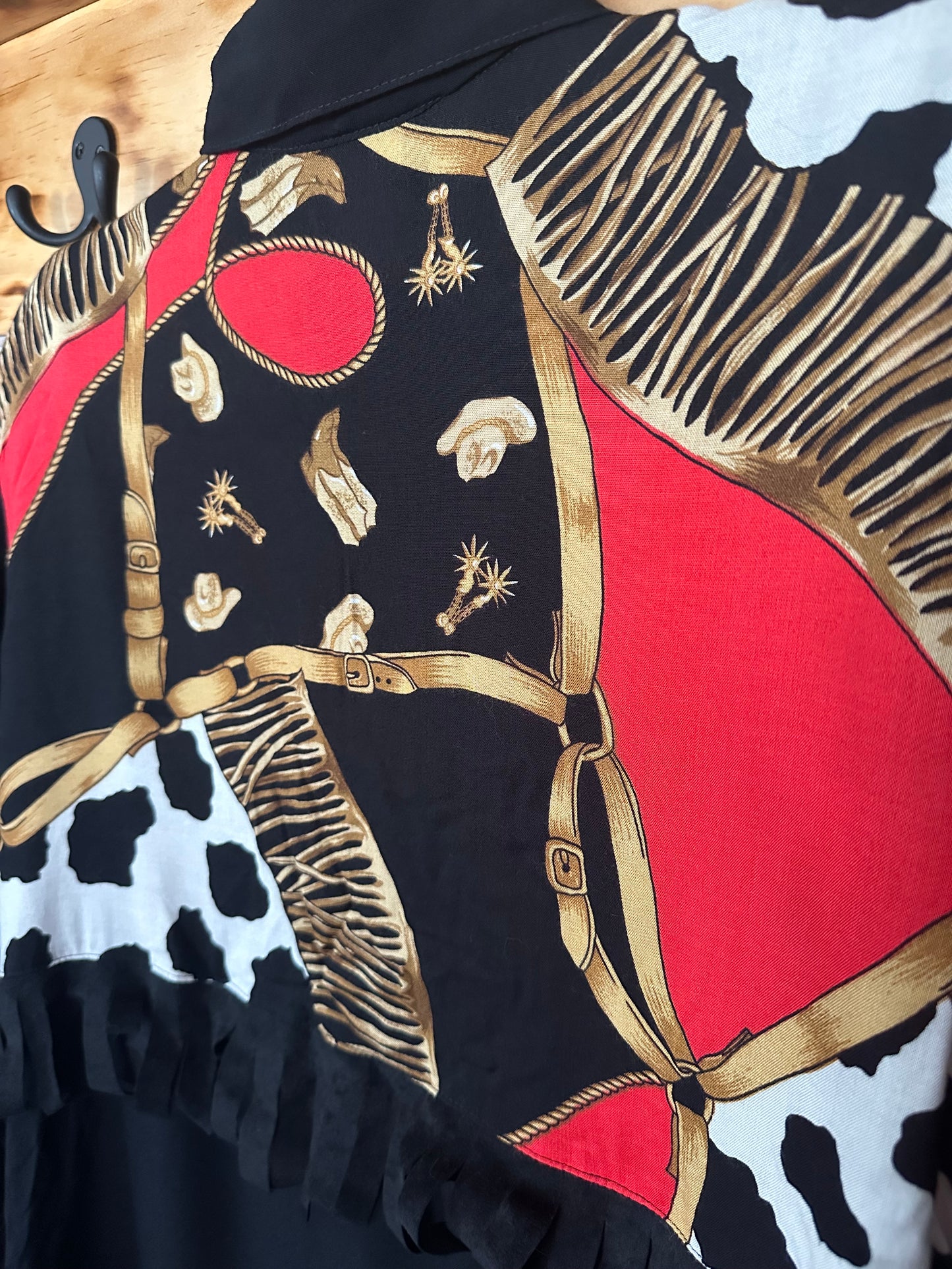 Susan Graver | Vintage Western Print Top