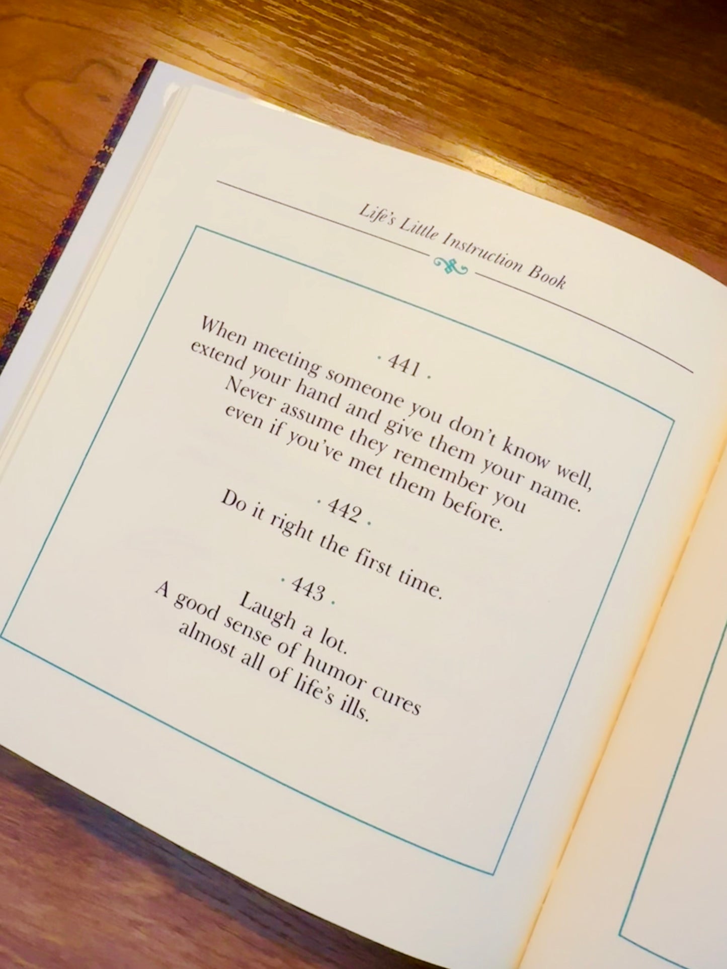 Life's Little Instruction Book | Abercrombie & Fitch