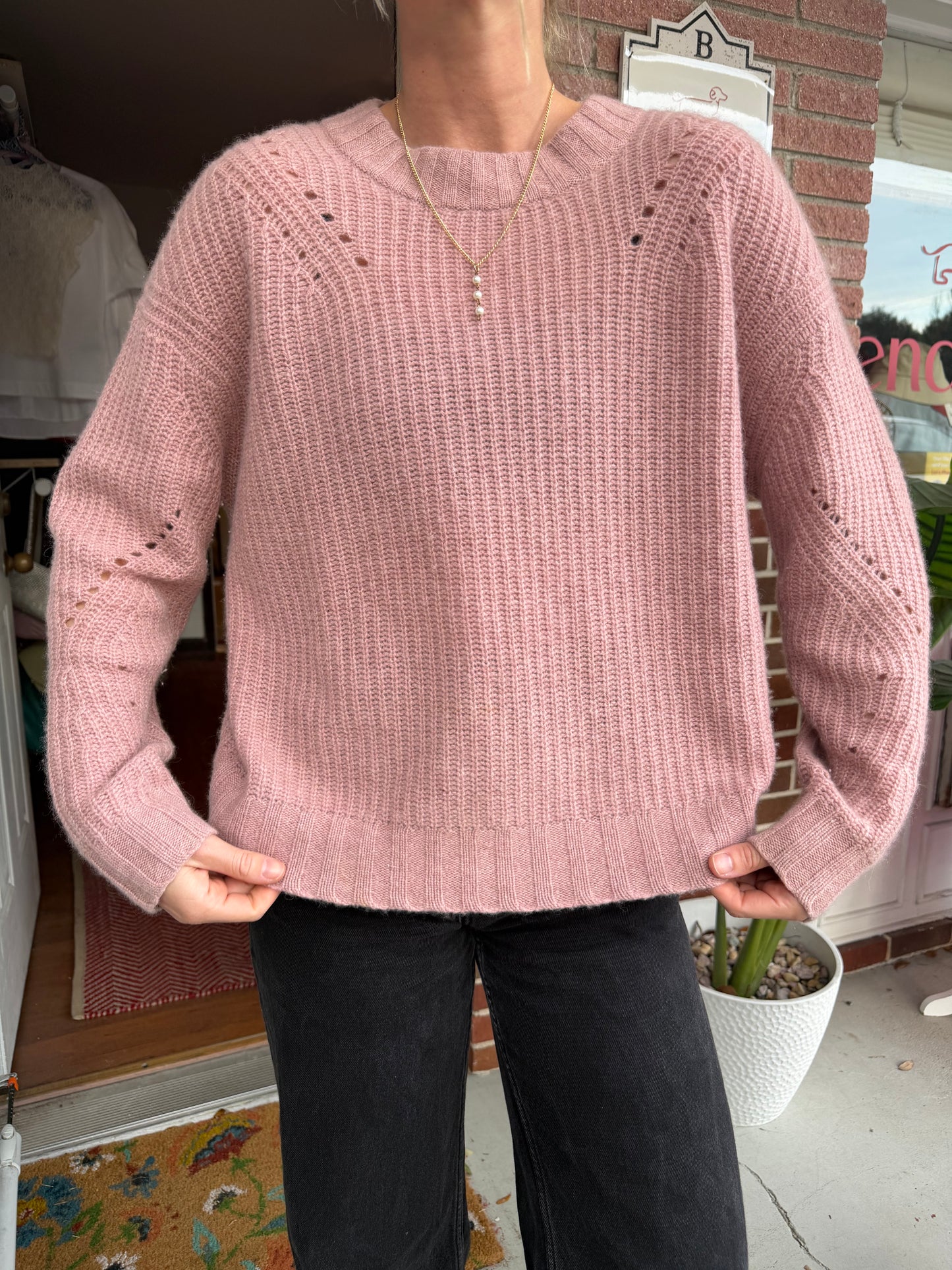 White + Warren | 100% Cashmere, M