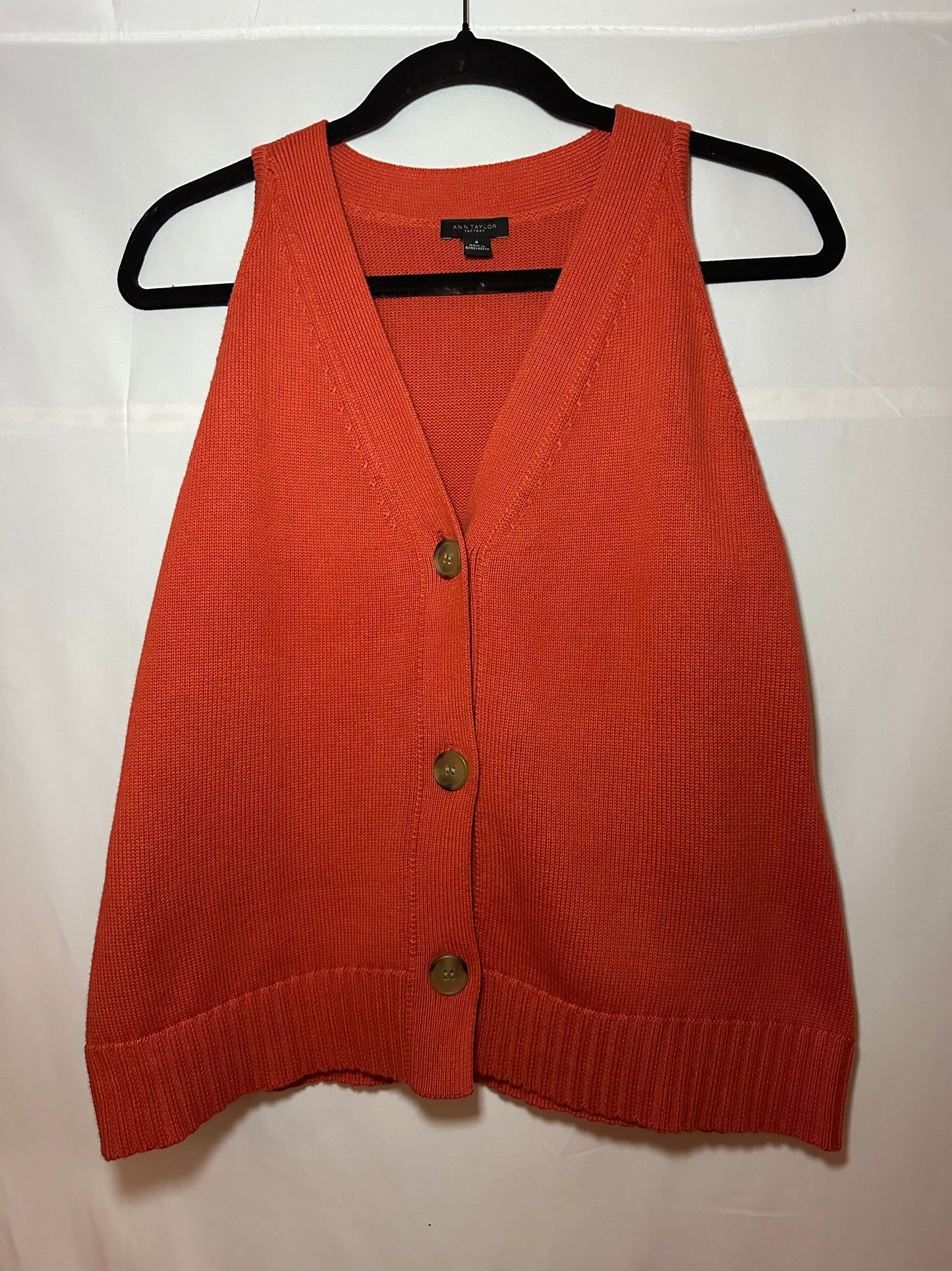 Ann Taylor | Sleeveless 100% Cotton Sweater