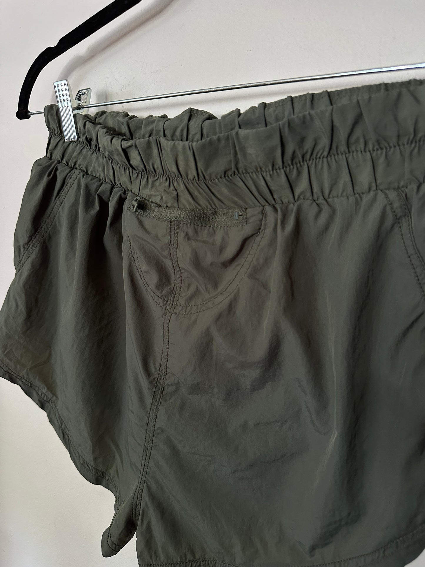 Free People | Army Green Athletic Short