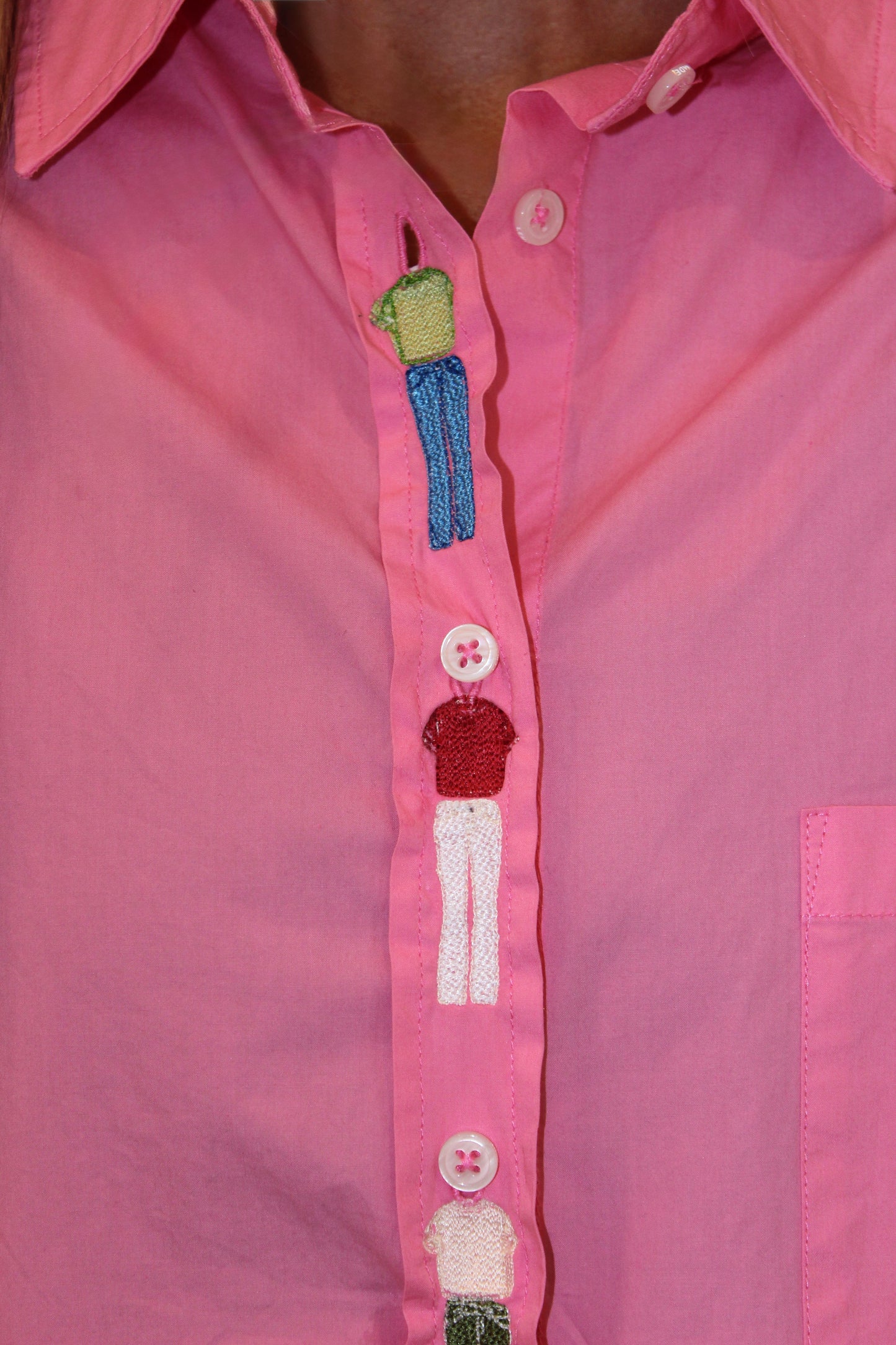 Endsley | Little People Button Down Long Sleeve, M