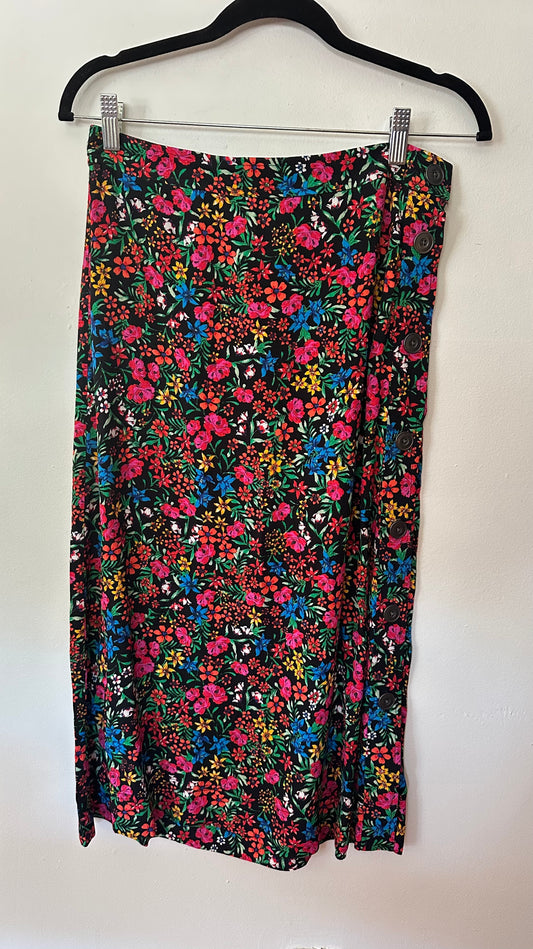 GAP | Floral Midi Skirt, 4