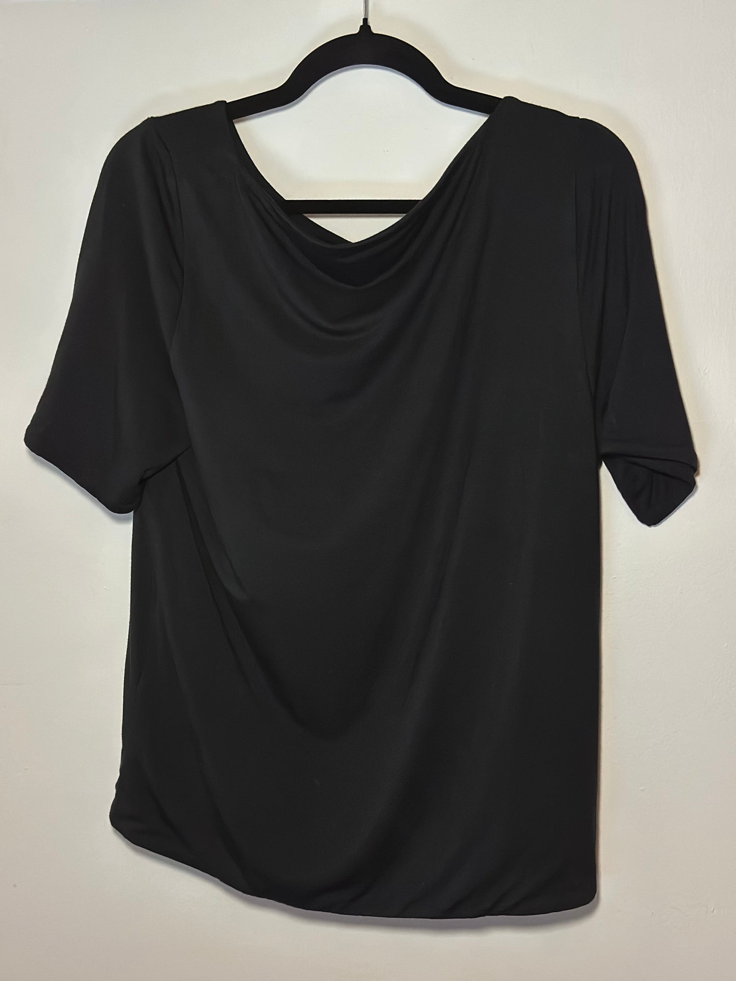 J Crew | Simple Black Short Sleeve Top