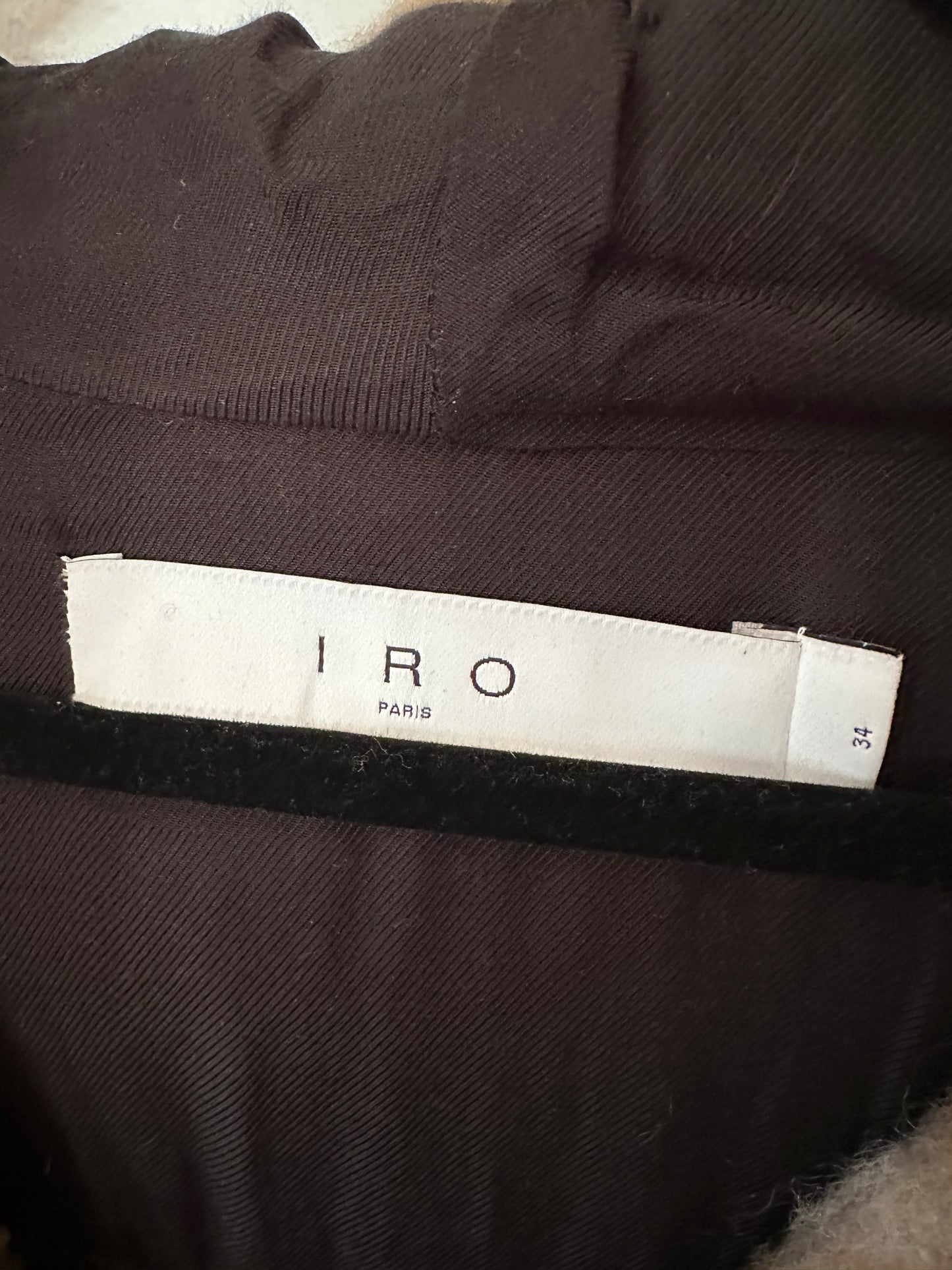 IRO Paris | Plaid Wool Blend Hooded Jacket, 34 (US 2)