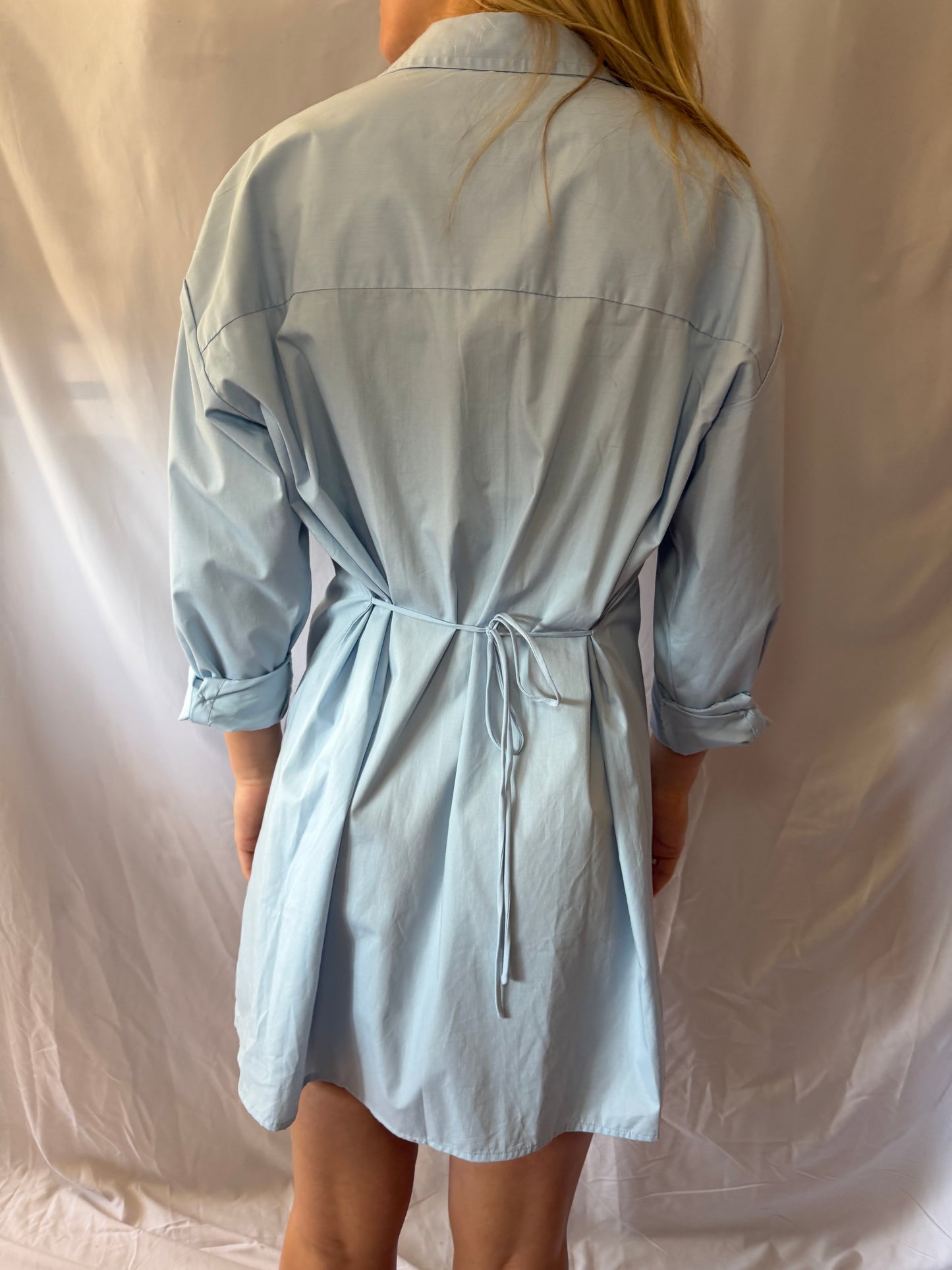 Abercrombie & Fitch | Long Sleeve Button Up Dress, S