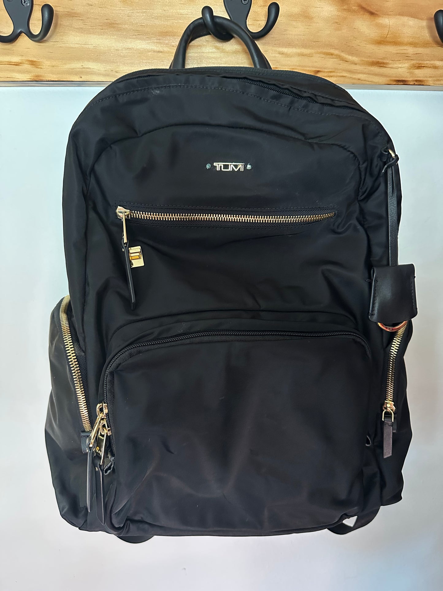 Tumi | Black / Gold  Laptop Backpack
