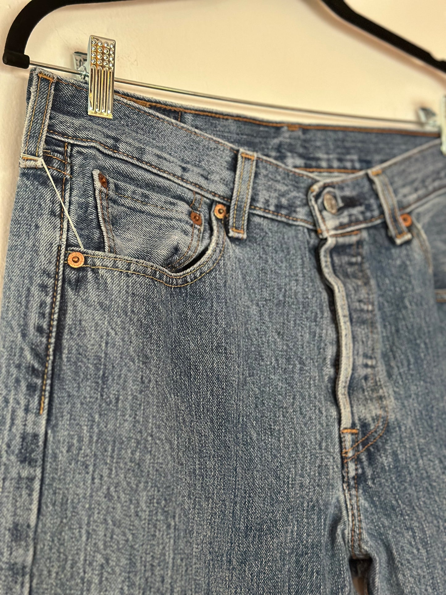 1990s | 501 Levis | Light/Medium Wash
