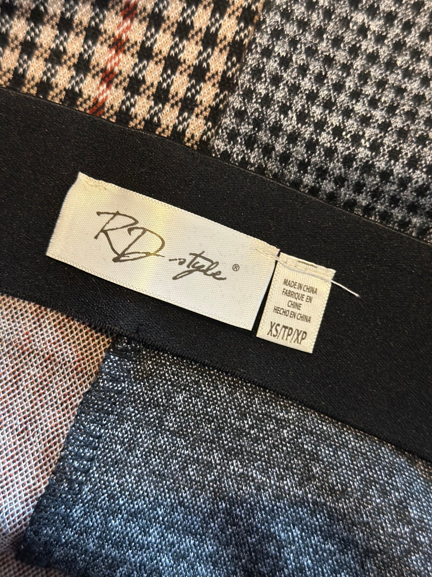 RD Style | Multi Color Plaid Skirt