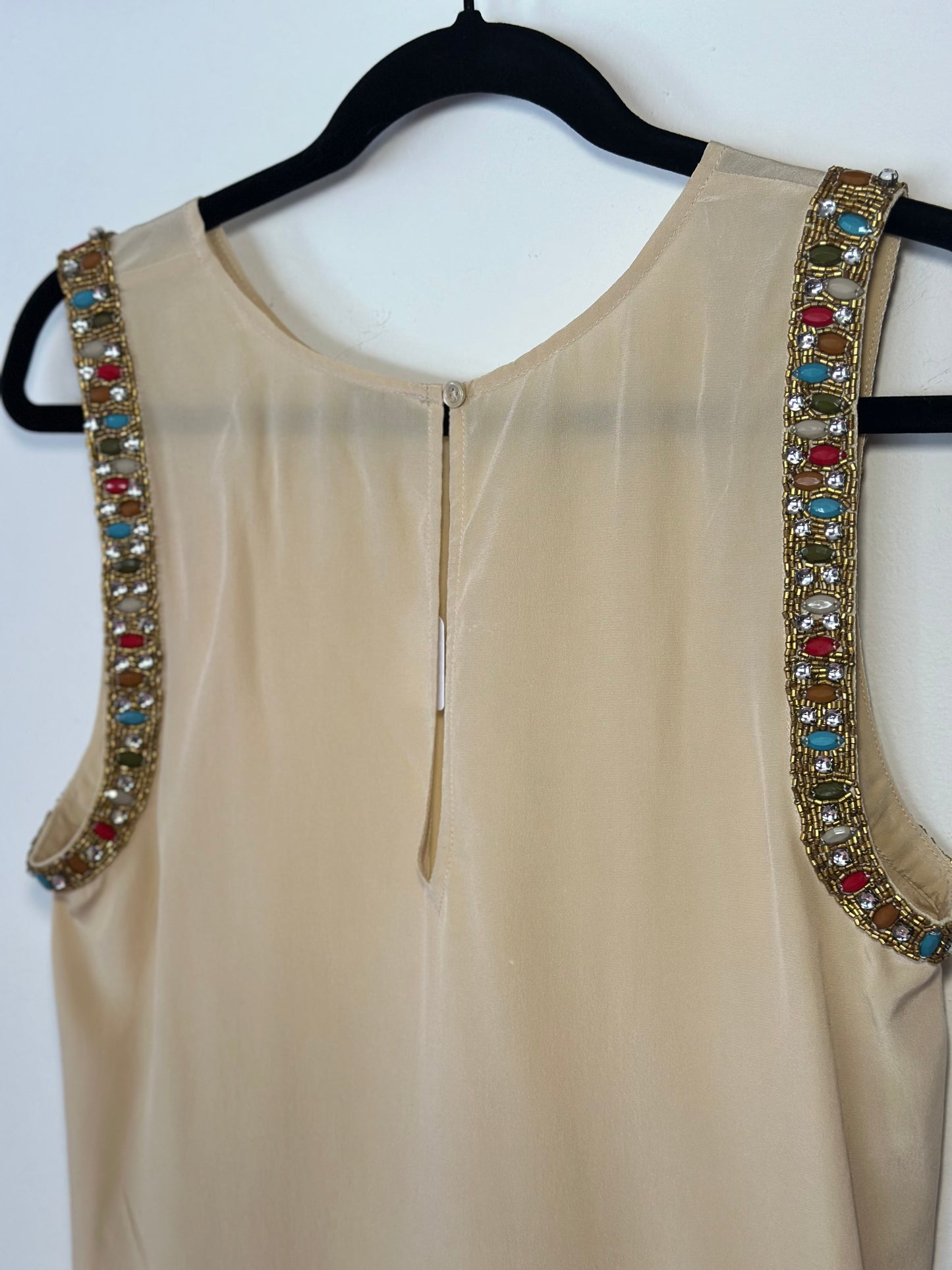 Haute Hippie | Sleeveless Silk Decorative Top