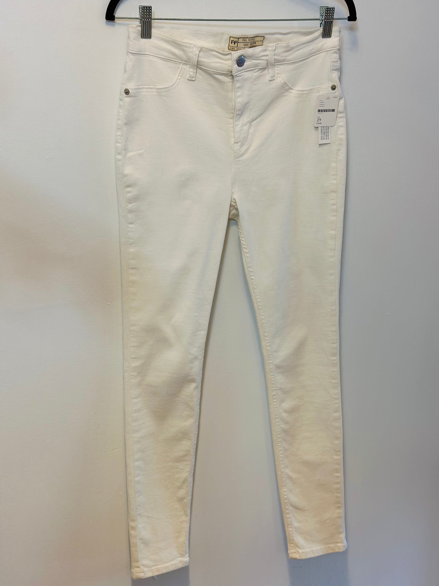 Free People | White Skinny Jeans