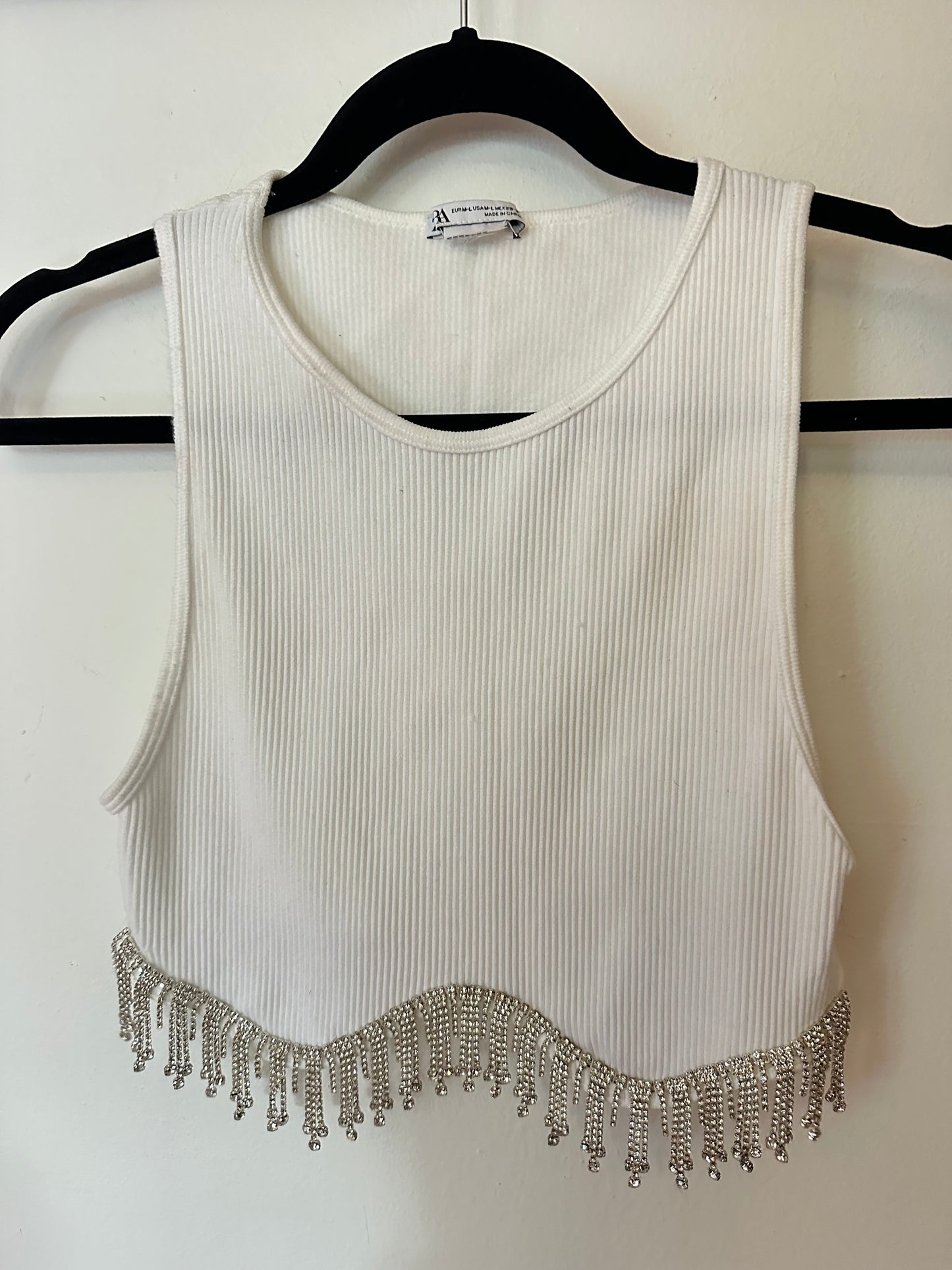 ZARA | Sparkle Tank Top