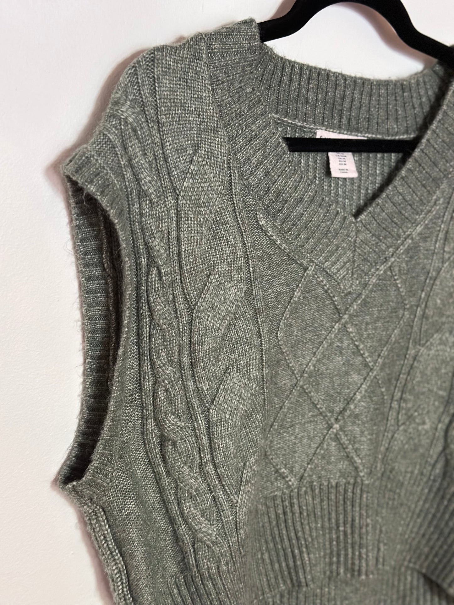 Sincerely Jules | Green Sweater Vest