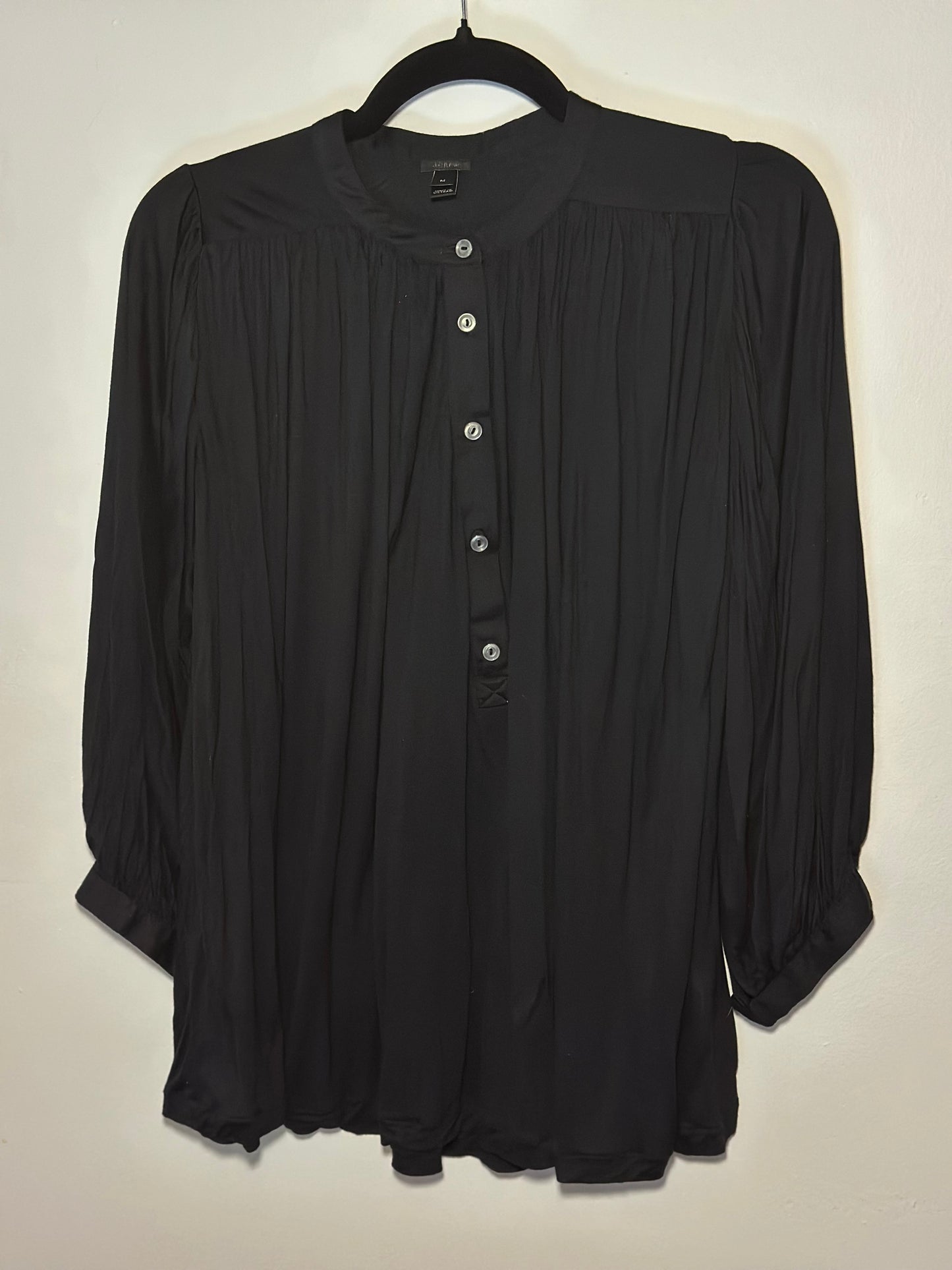 J Crew | Black Long Sleeve Top