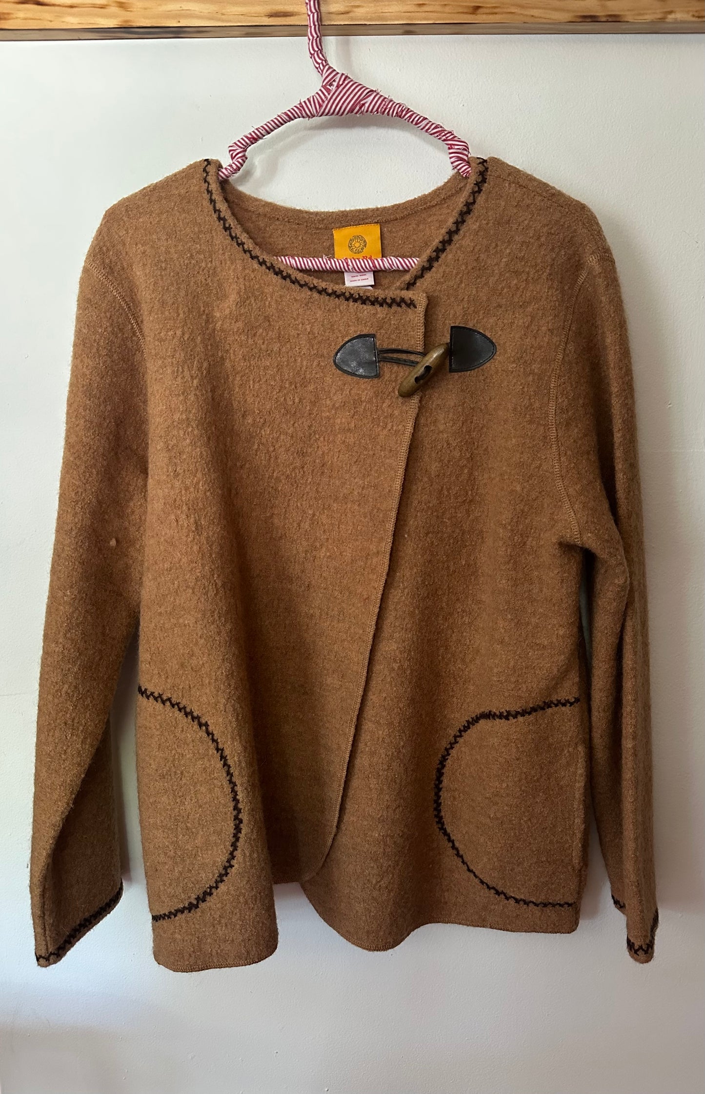 Ruby Red | Vintage Wool Coat