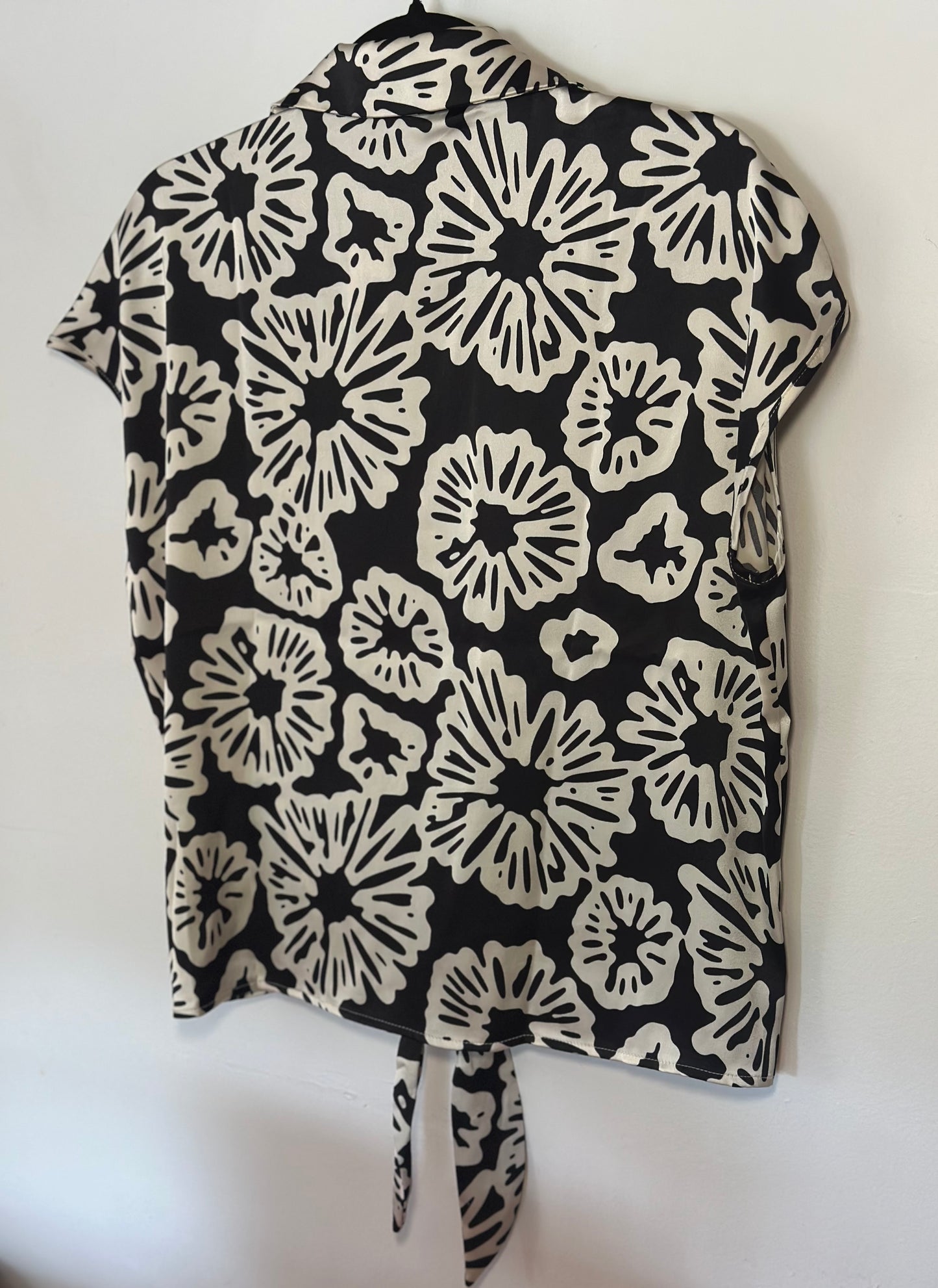 Rachel Zoe | Printed Satin Shirt