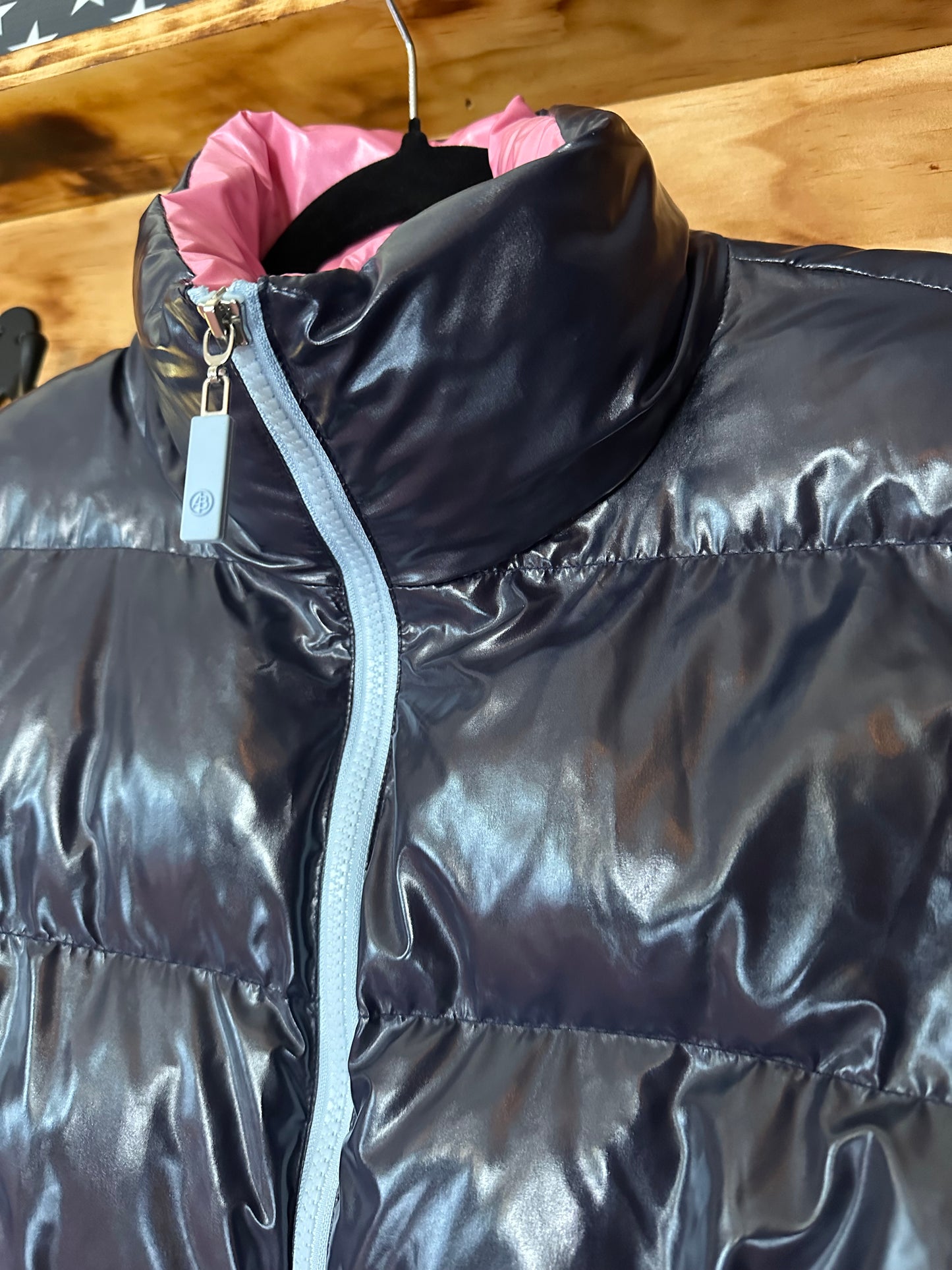 Navy Addison Bay Everyday Puffer Jacket, XS