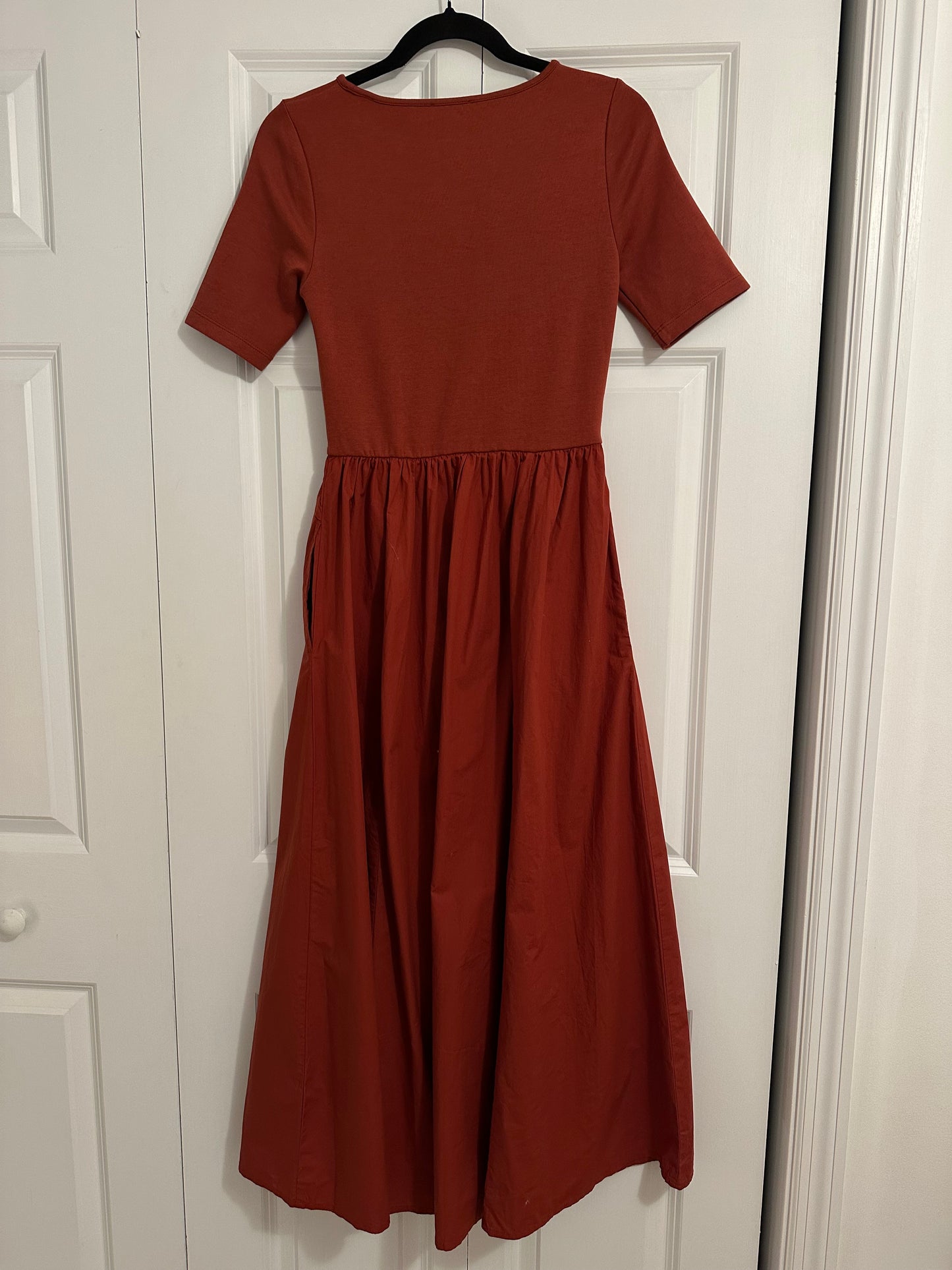 The Drop | Burnt Orange Dress