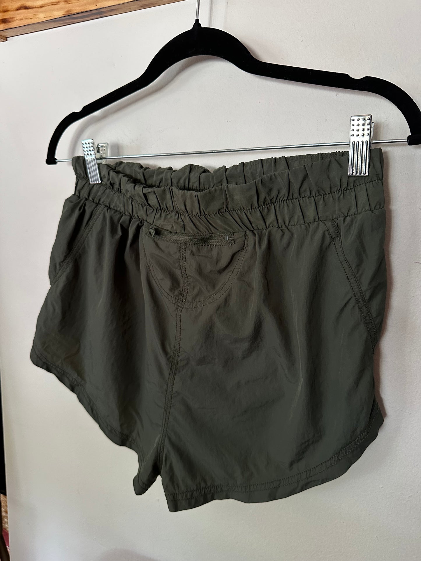 Free People | Army Green Athletic Short