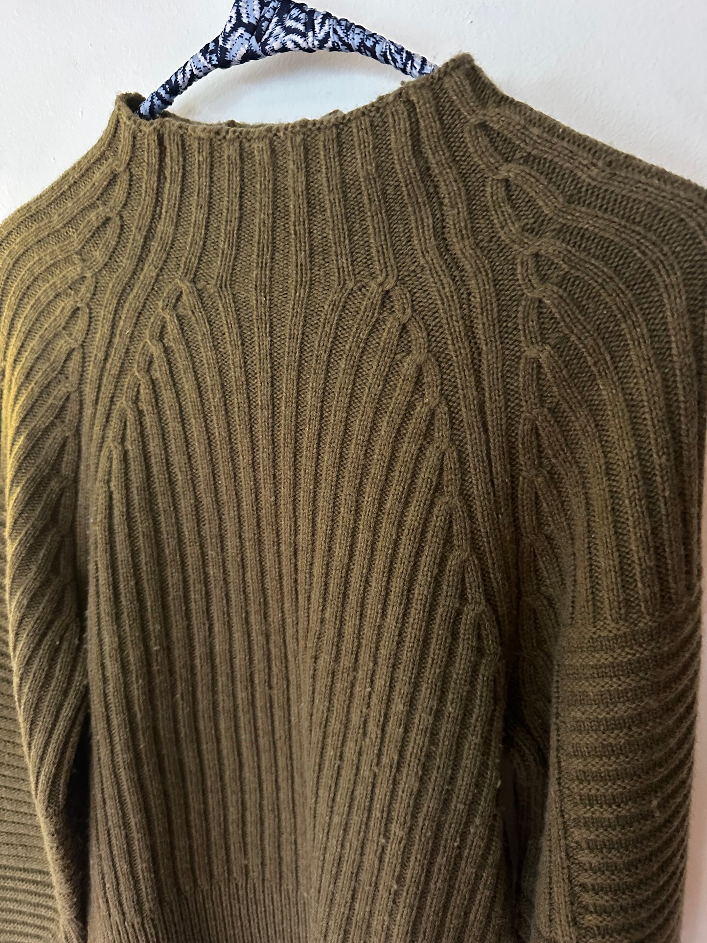 Rag and Bone | Army Green Wool Sweater