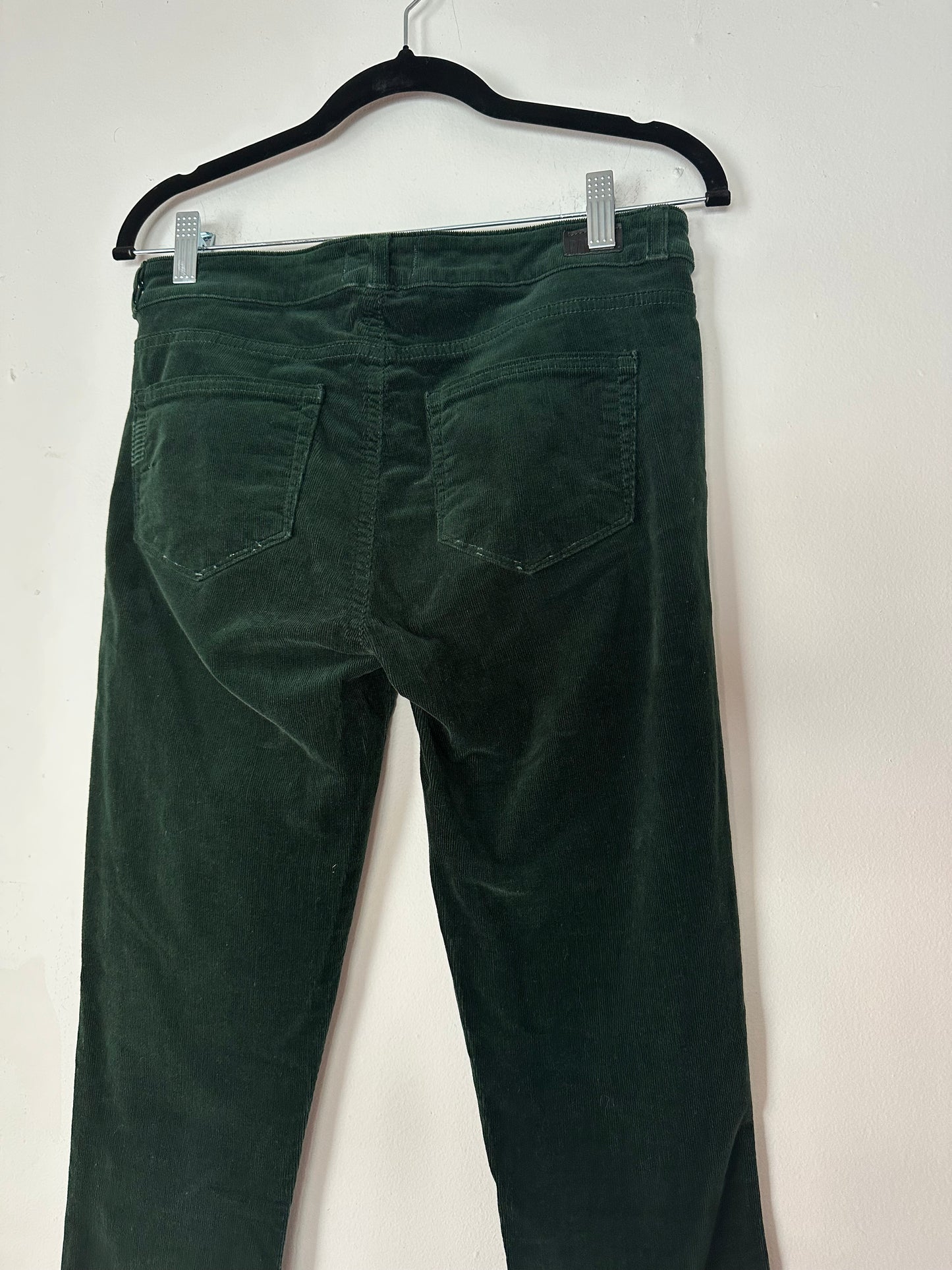 PAIGE | Verdugo Ultra Skinny in Dark Green Corduroy