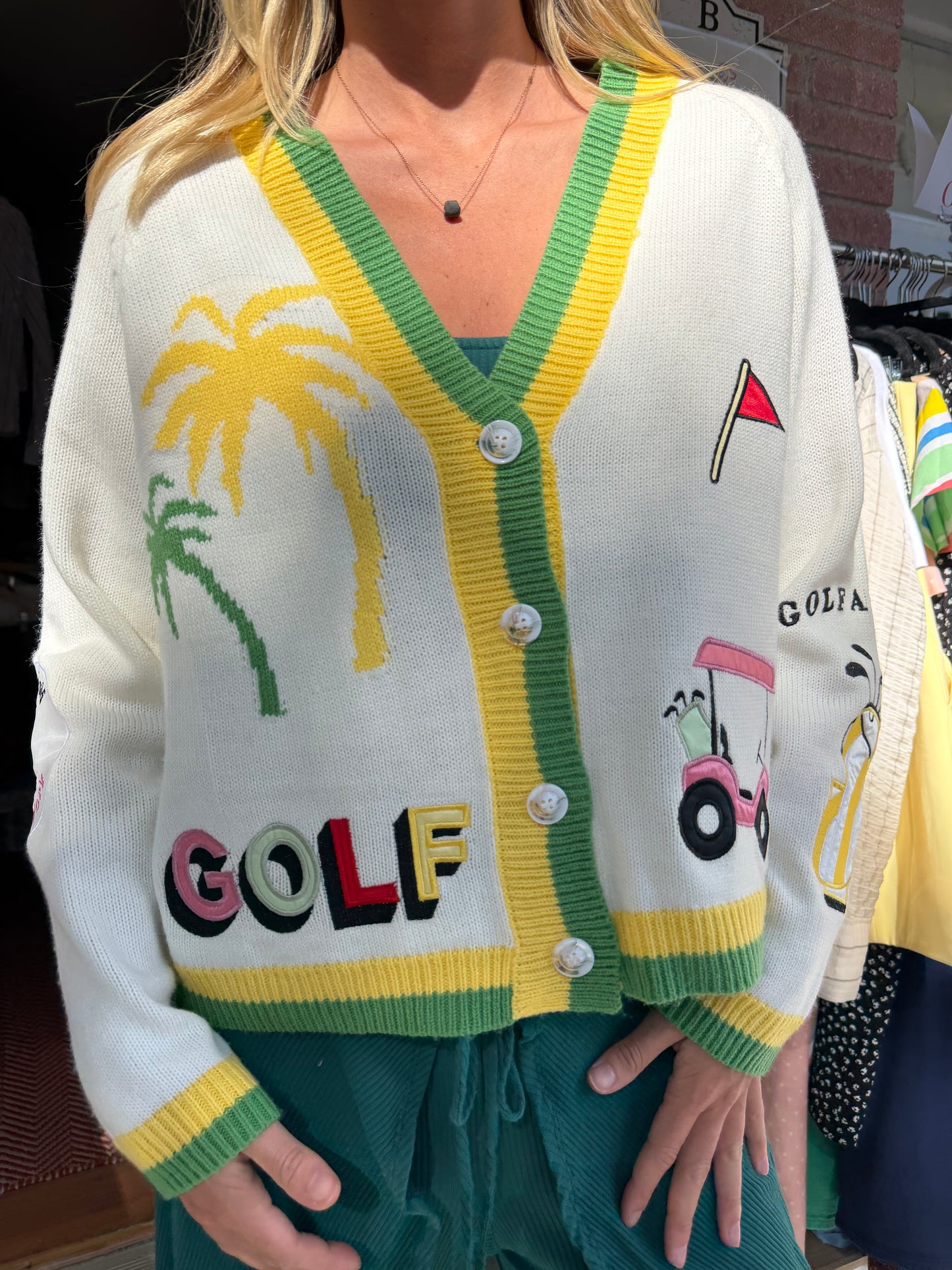 Fate | Golf Patch Sweater, M