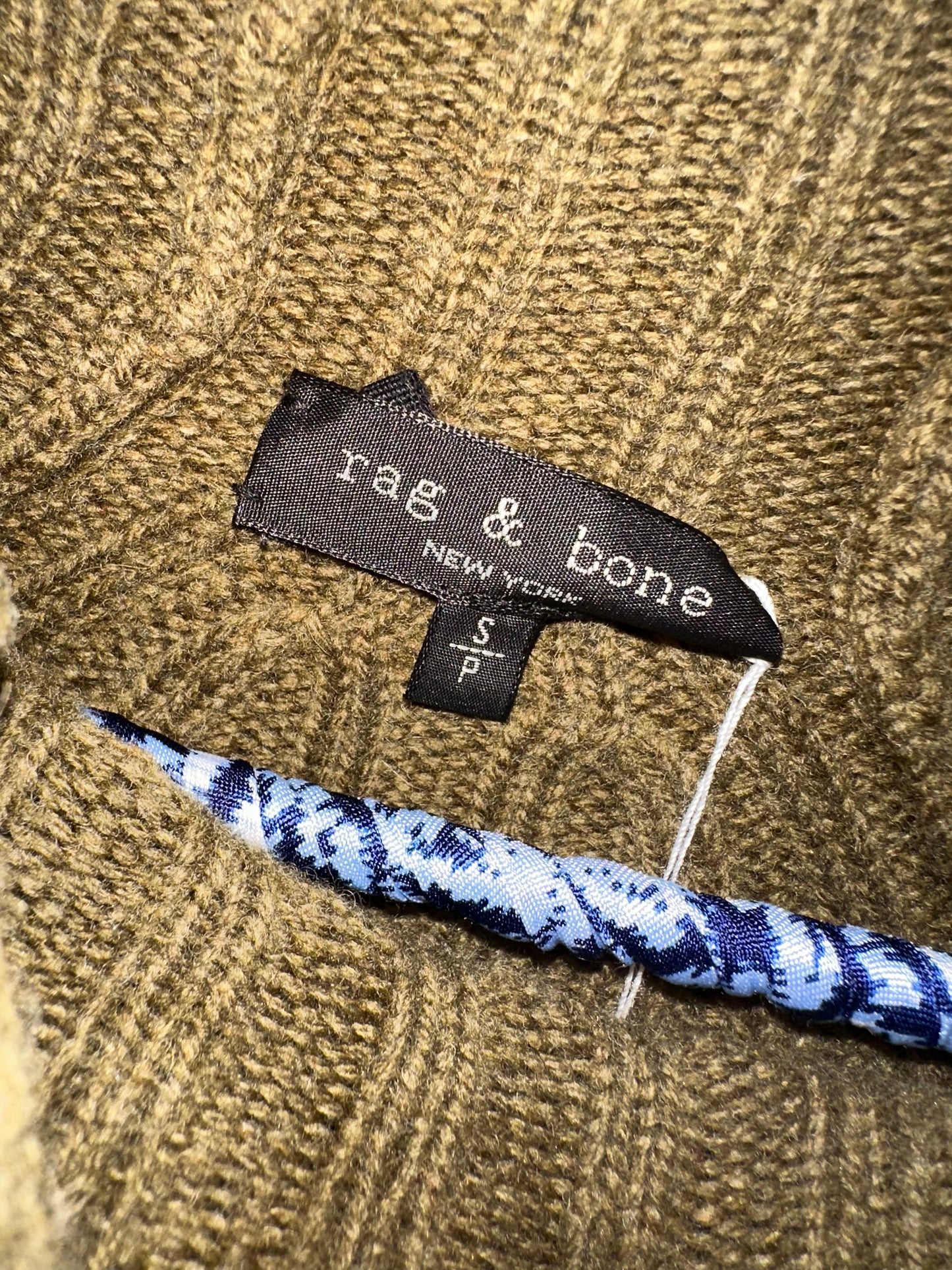 Rag and Bone | Army Green Wool Sweater