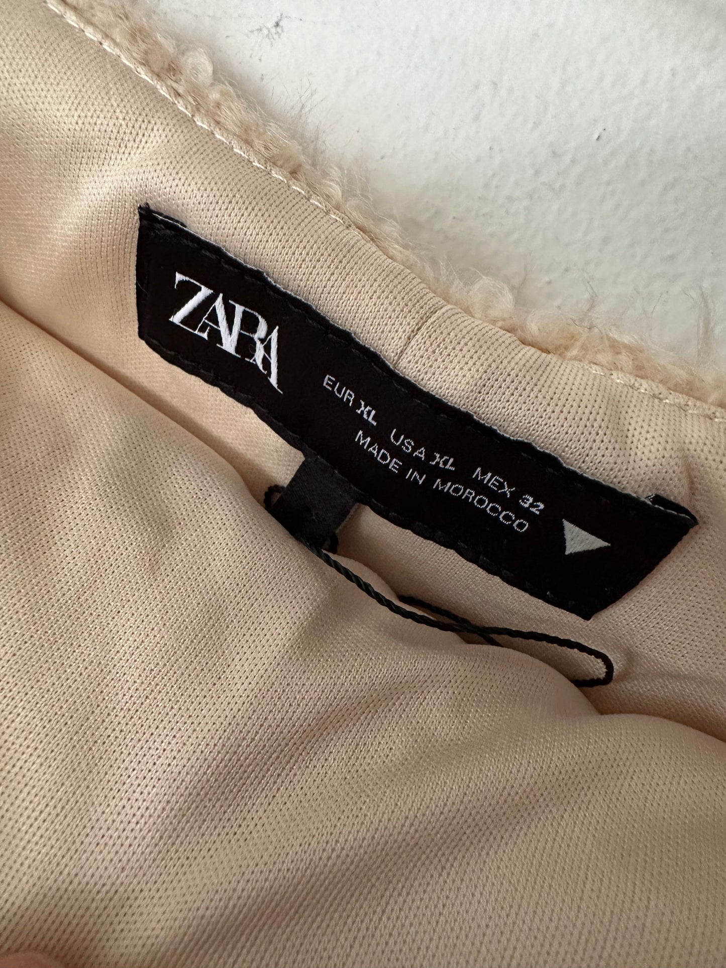 Zara | Fuzzy Strapless Corset Top, XL