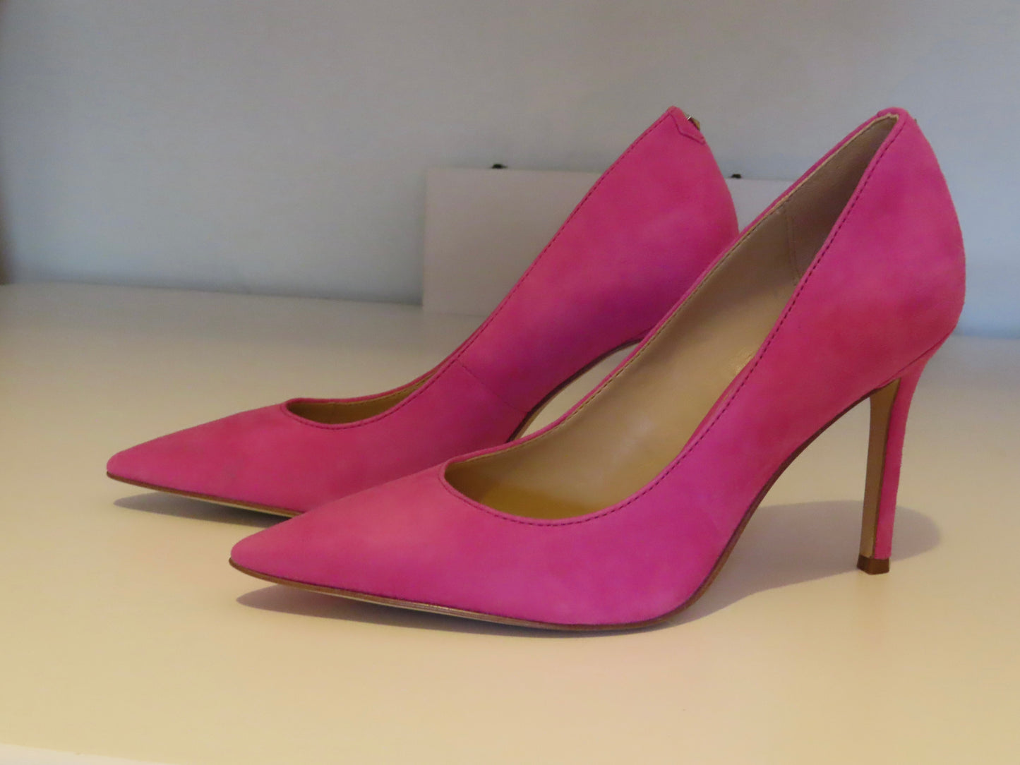 Sam Edelman | Hazel Pointed Toe Pump Hot Pink | Suede