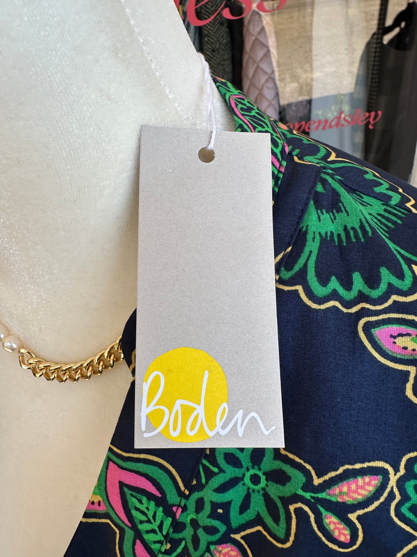 Boden | Floral Maxi with Tie Belt, 6
