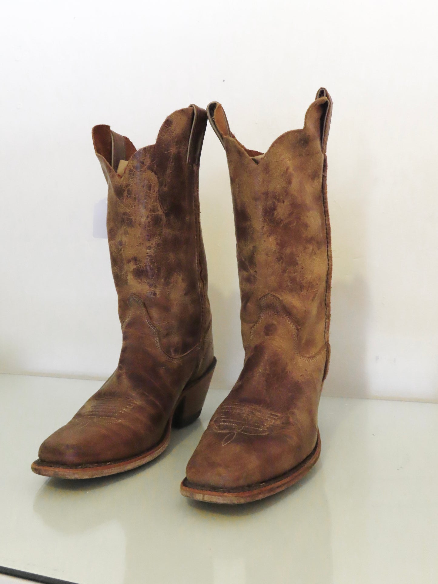 Dan Post | Colleen Leather Tan Leather Cowgirl Boot