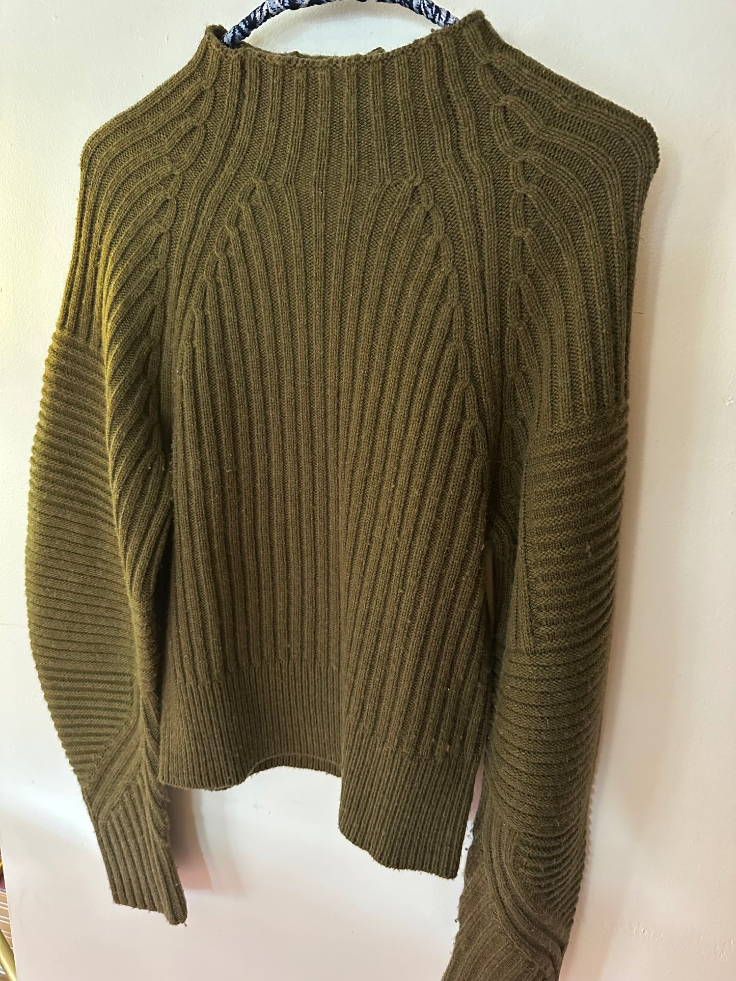 Rag and Bone | Army Green Wool Sweater