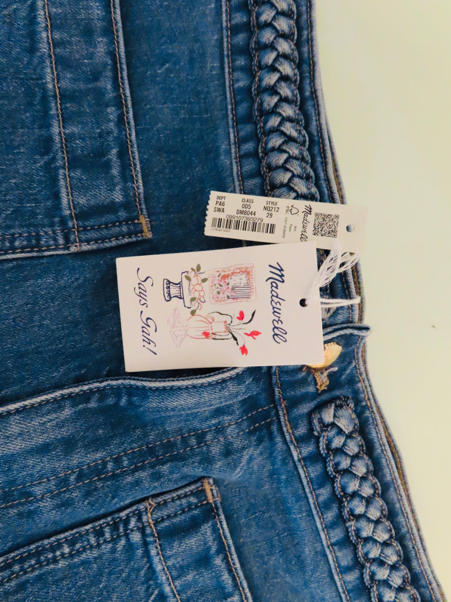 Madewell x Lisa Says Gah! | The Denim Emmett Short: Patch Pocket Edition