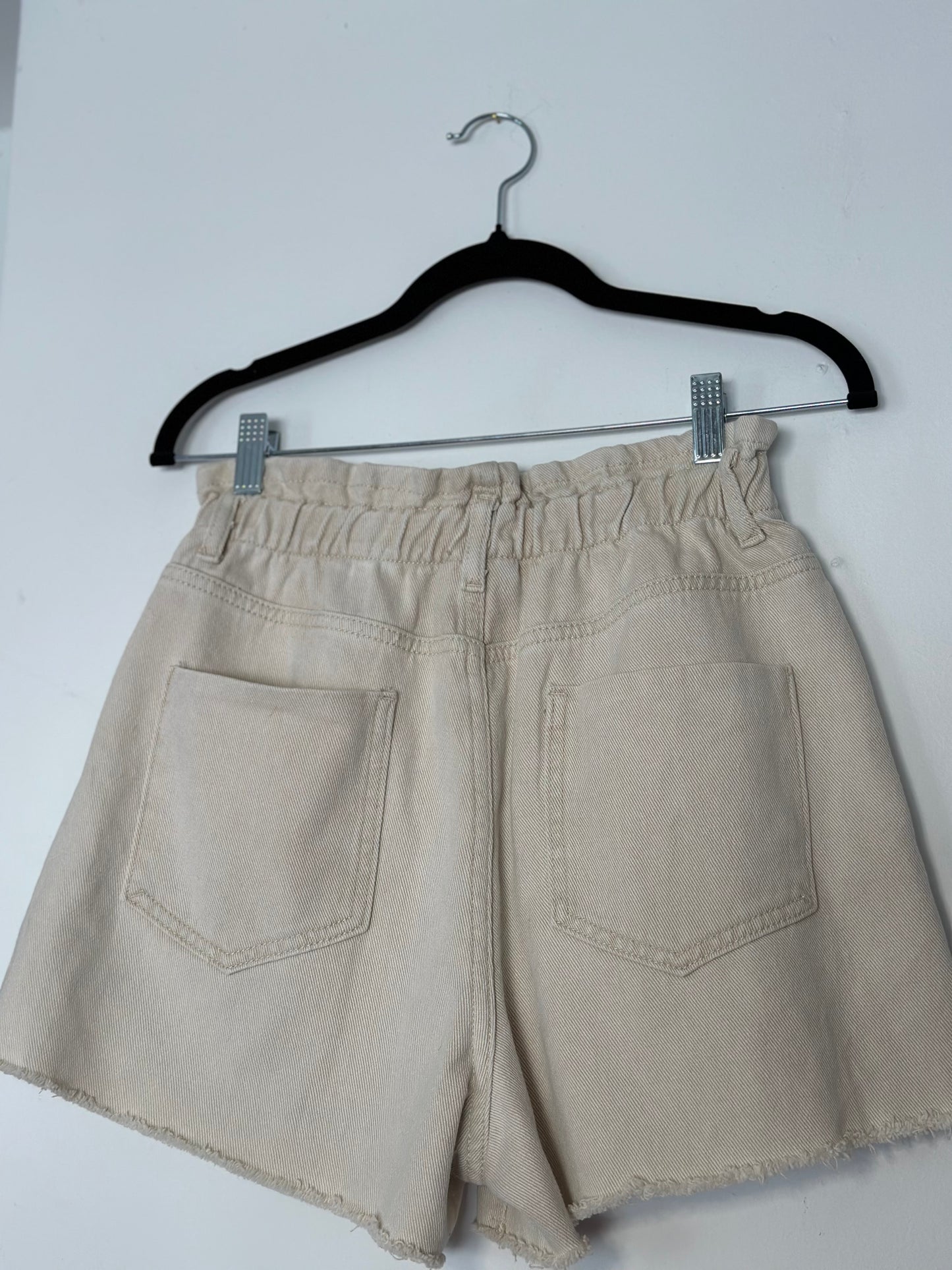 MIOU MUSE | Tan Denim Shorts
