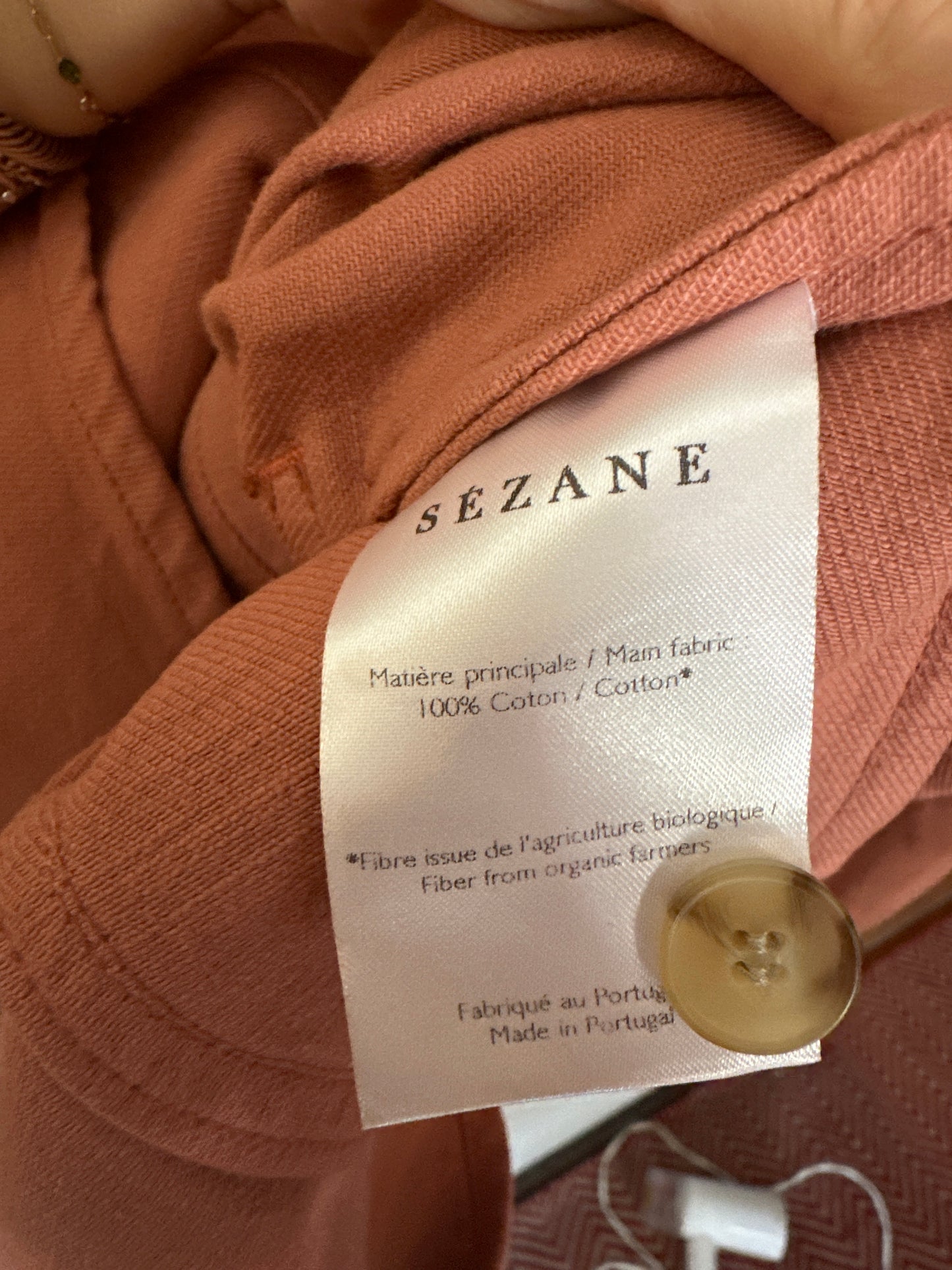 Sezane | Coral Will Denim Jacket, XS