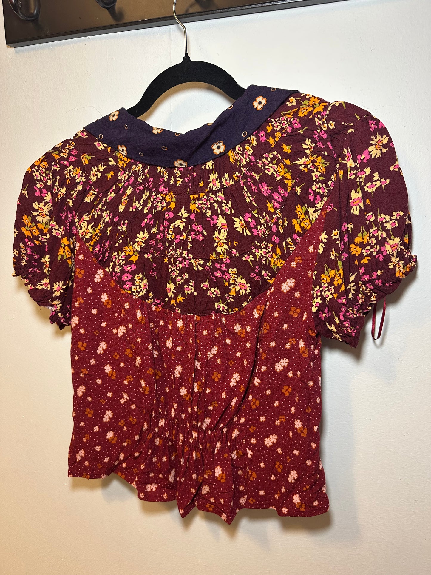 Free People | Floral Blouse