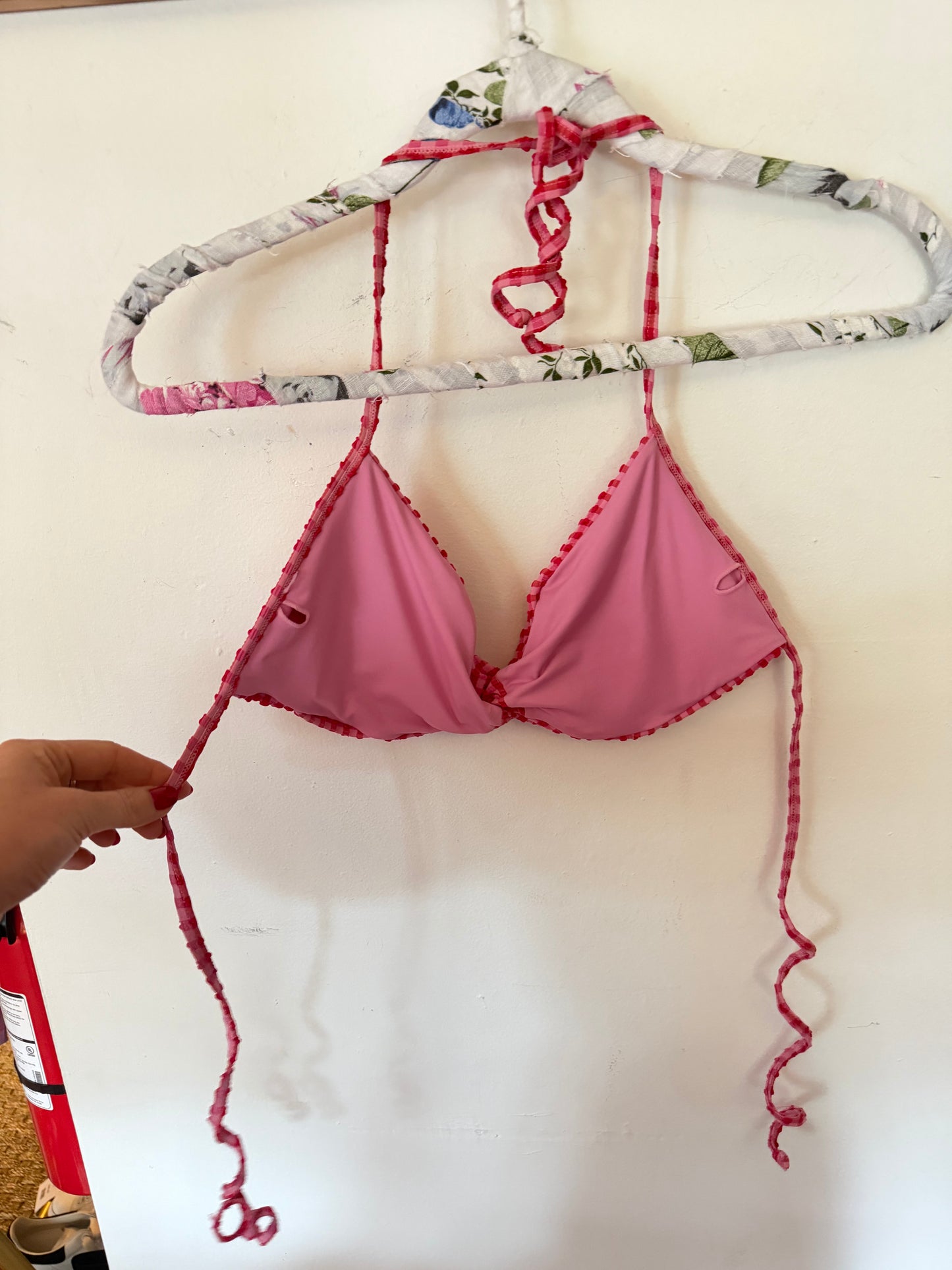 L Space | Twister Gingham Bikini Set, L