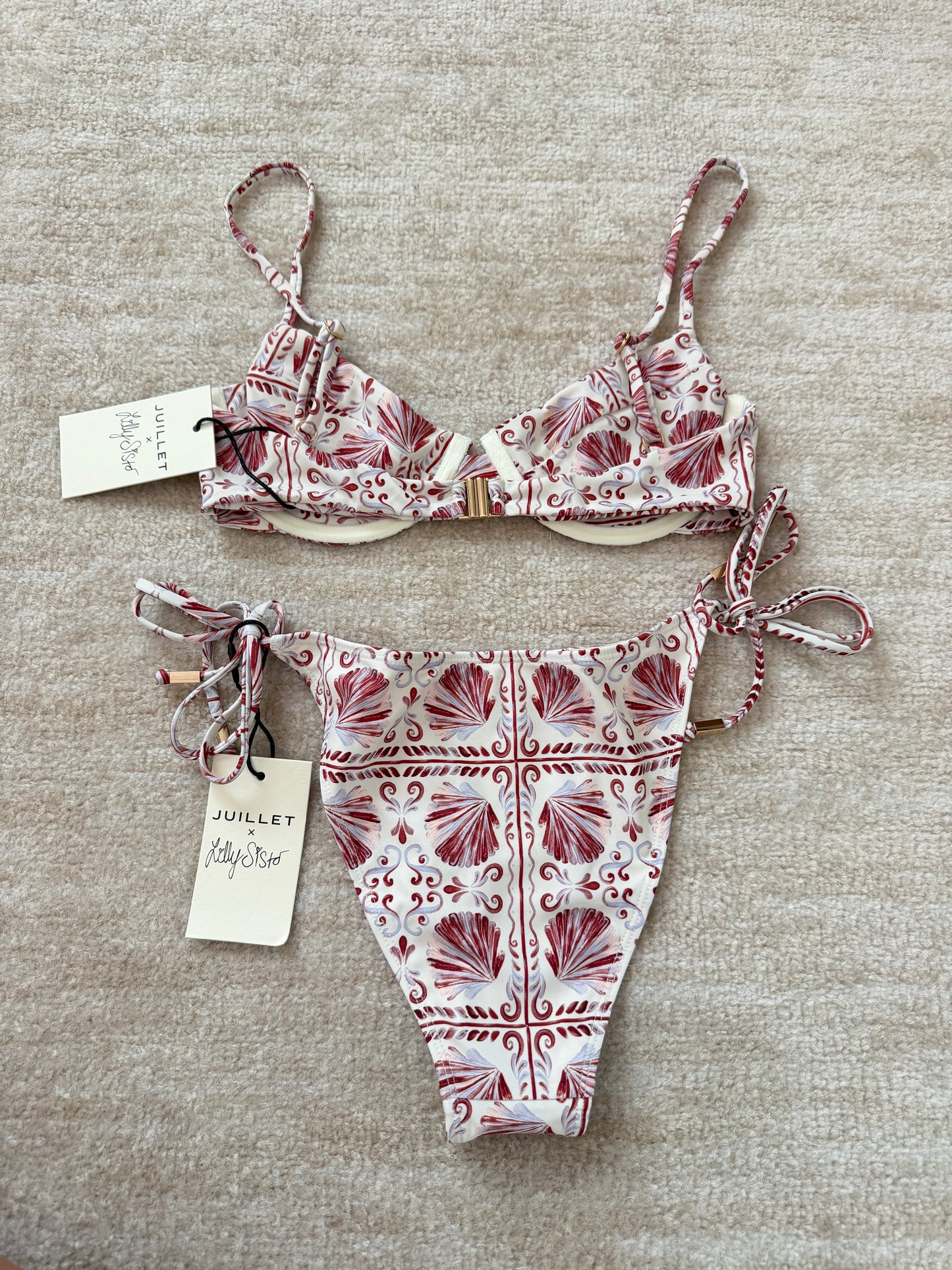 Juillet x Lilly Sisto | Lulu Top + Nat Bottom, XS