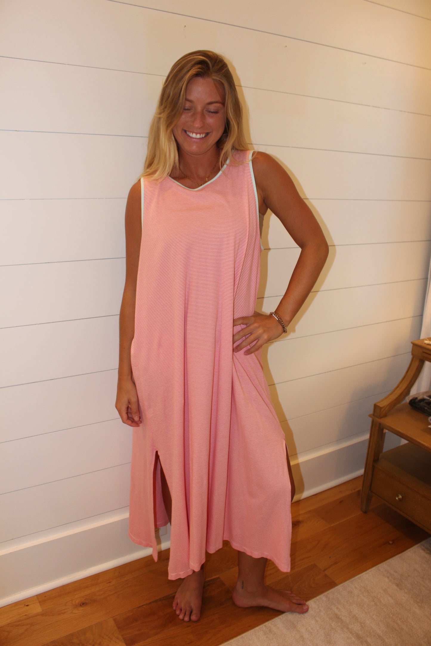 Lake | Striped Maxi, L