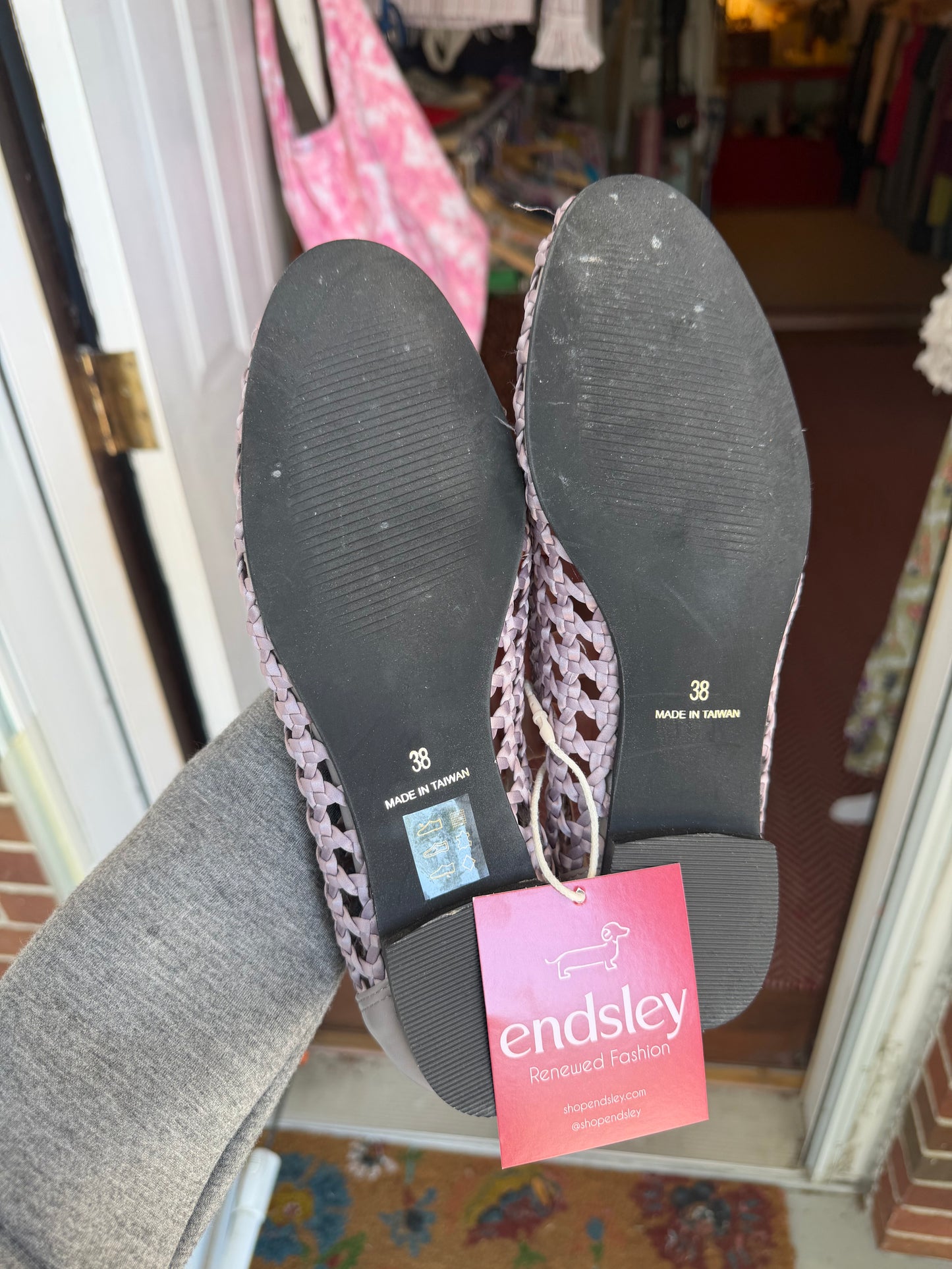 All Black | Ballet Flats, 38