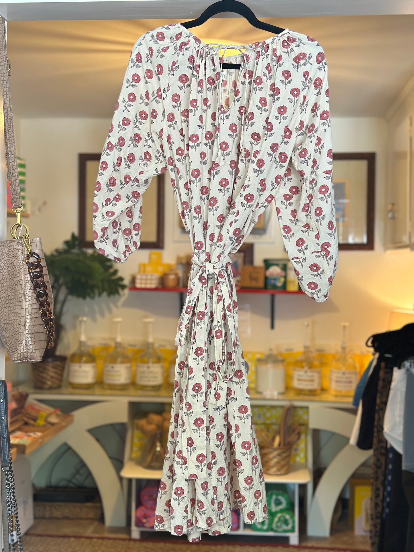 Livro | Floral Long Sleeve Dress