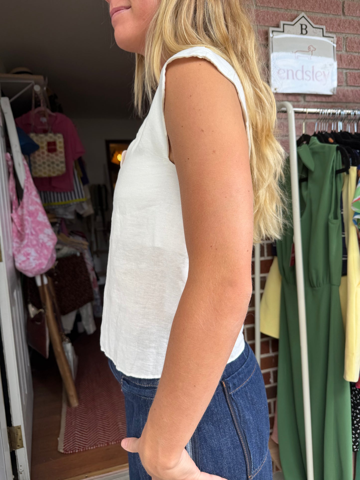 & Other Stories | Scalloped Tank Top, 0