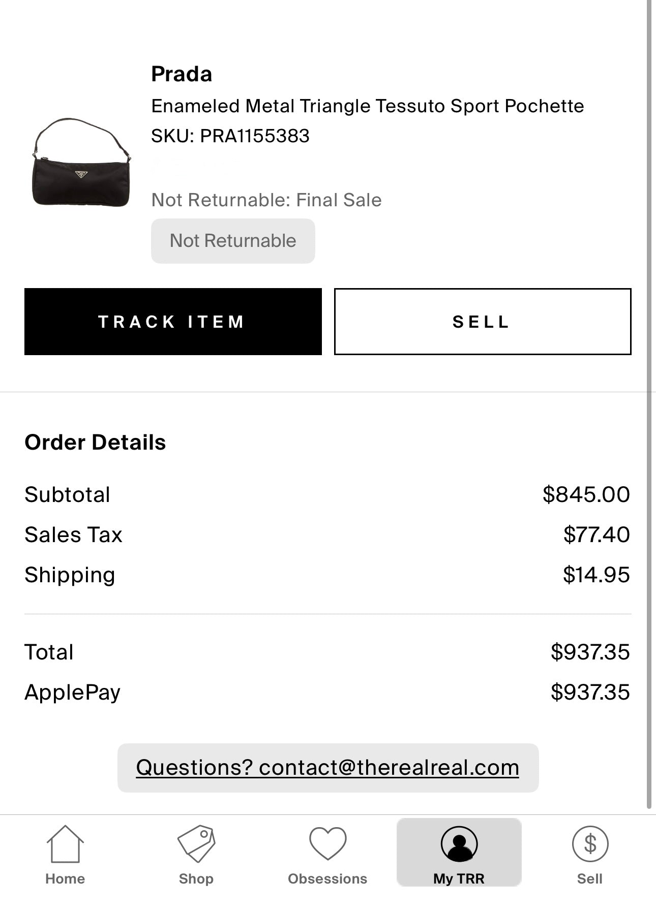 Prada | Tessuto Sport Pochette