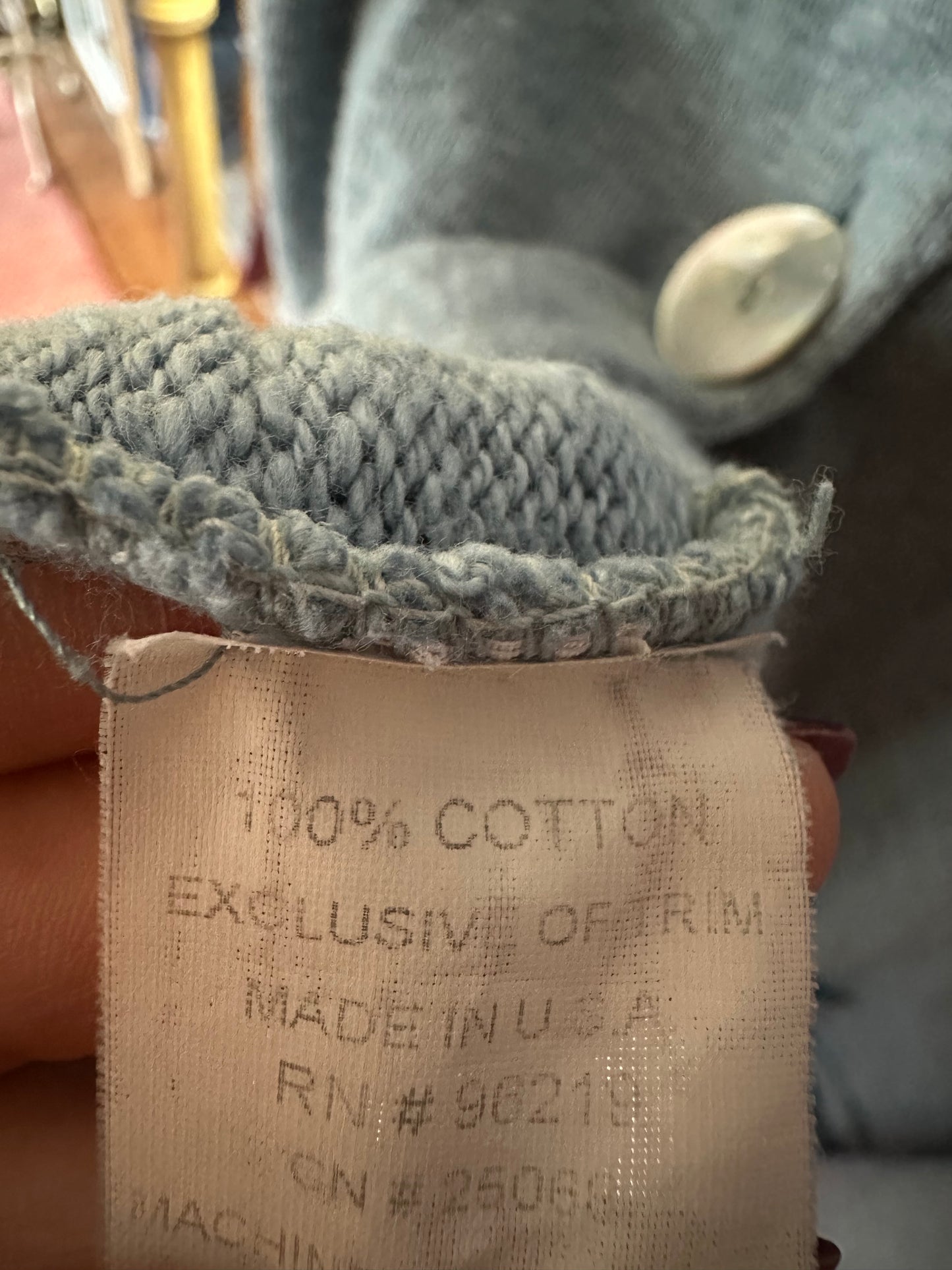 100% Cotton Sweater