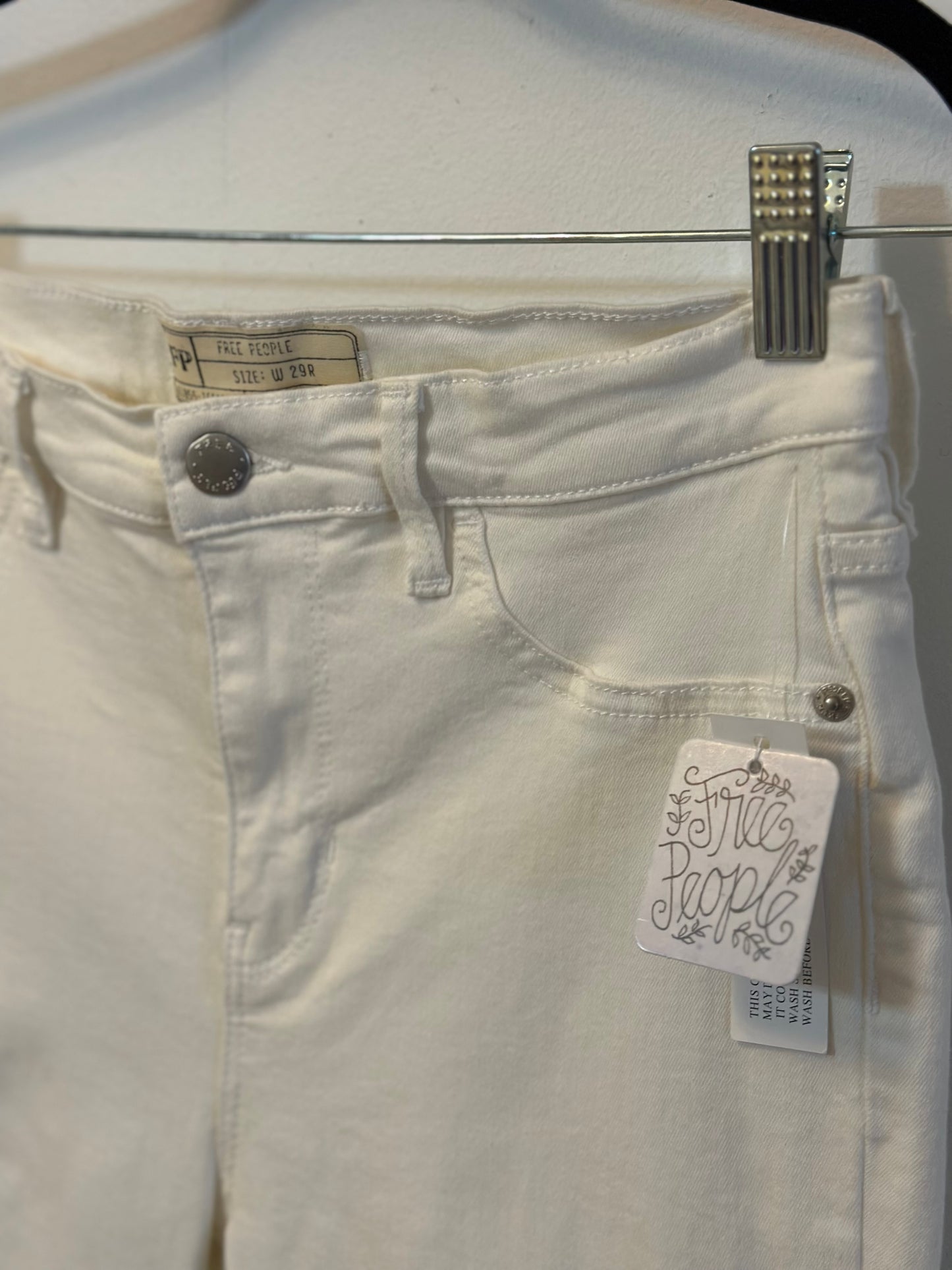 Free People | White Skinny Jeans