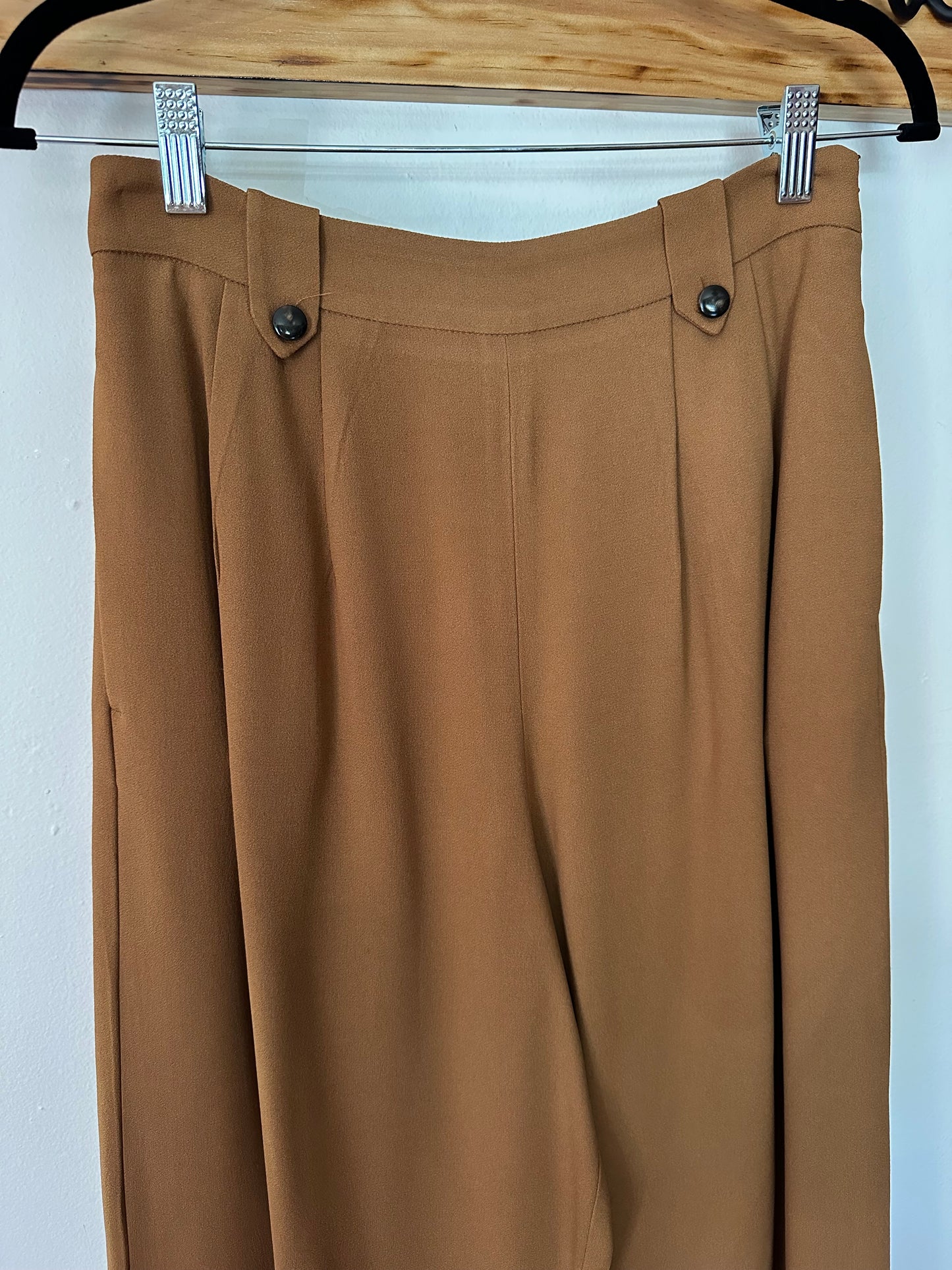 Sezane | Brown Trousers, 38 / 6