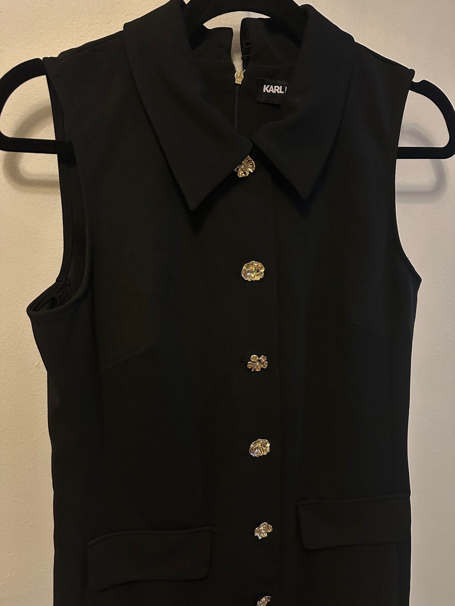Karl Lagerfeld | Black Dress