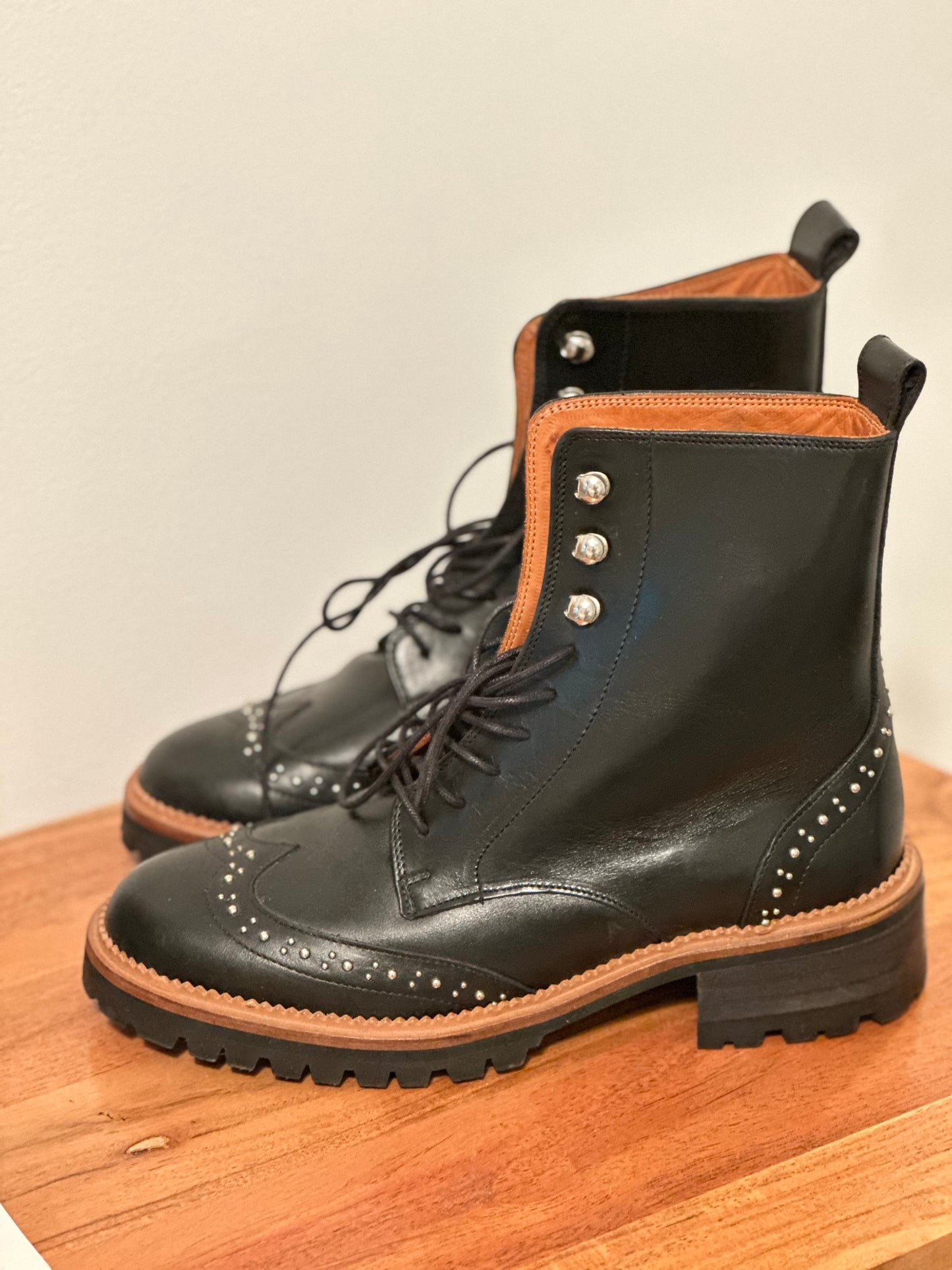 Other Stories | Studded Combat Boots