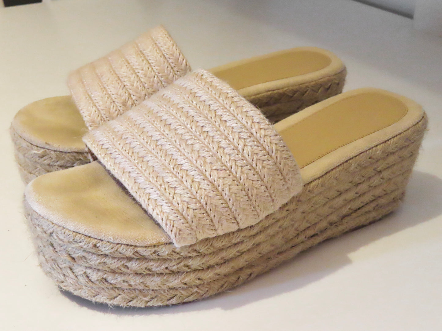 Platform Espadrille Slip-Ons