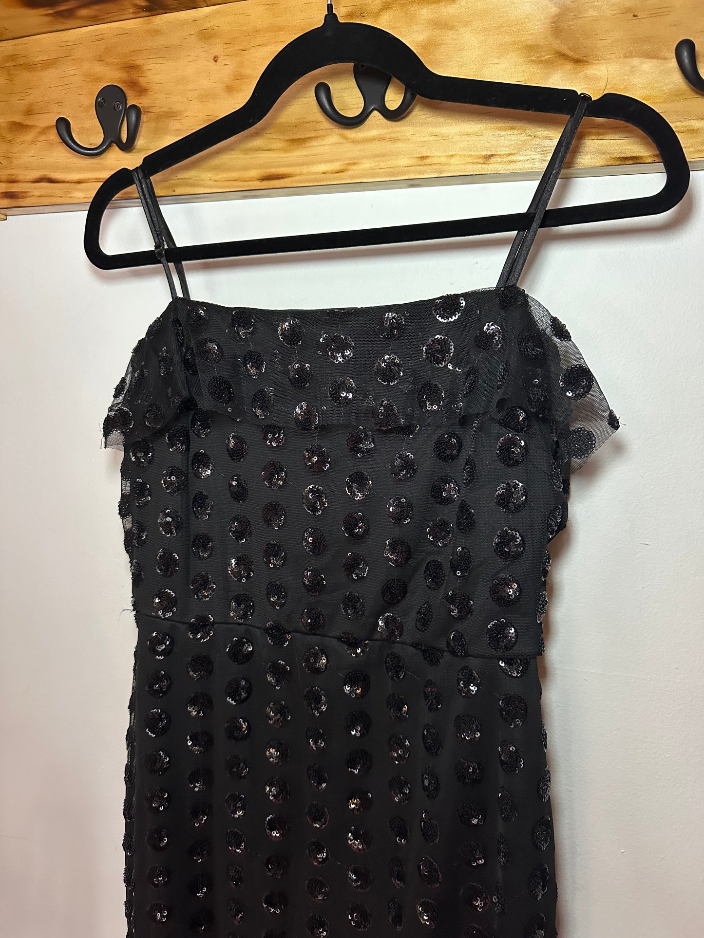 Altar'd State | Black Sparkly Cocktail Dress